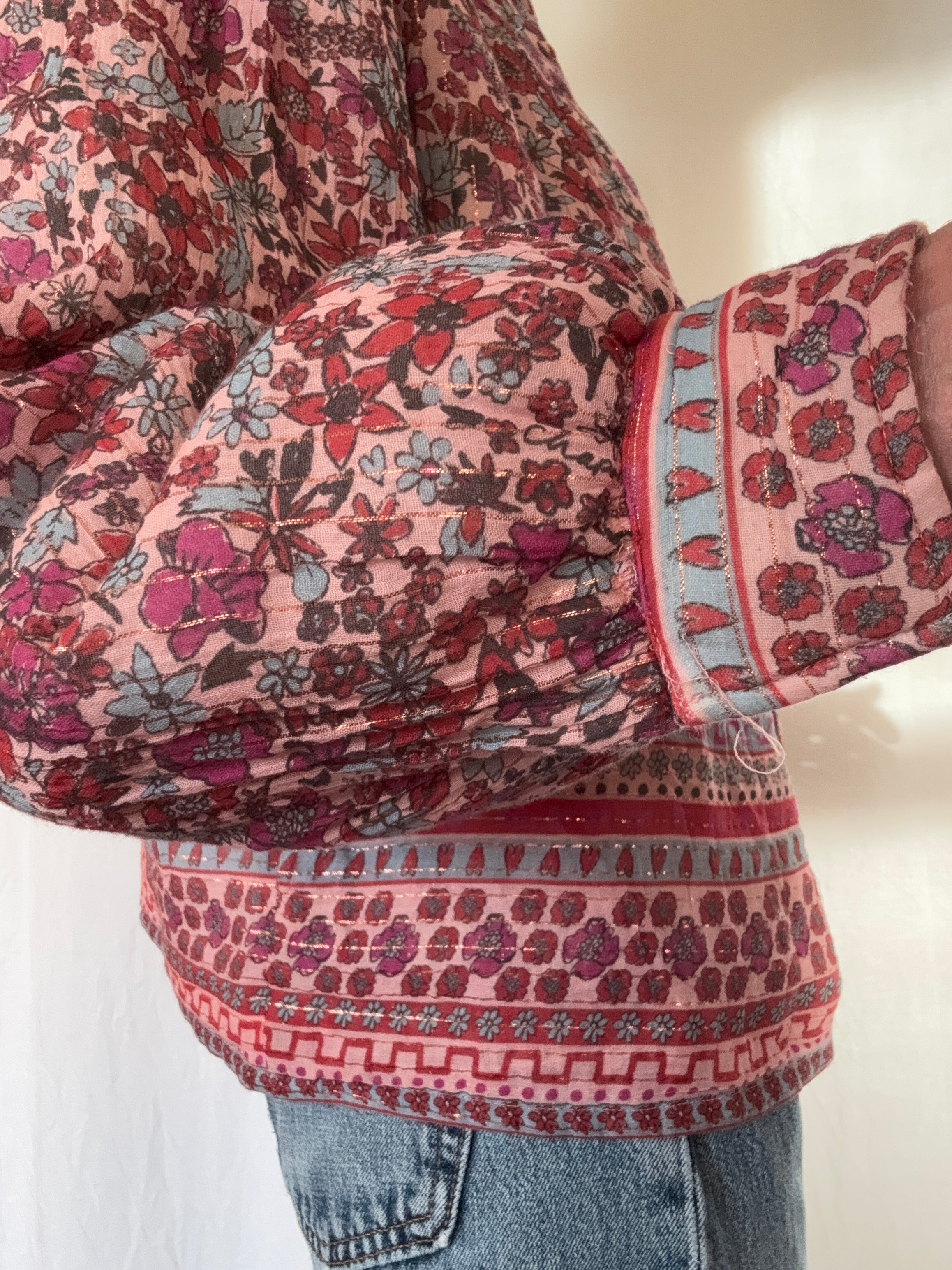 Fabienne Chapot Jackets Medium Soft Floral Jacket