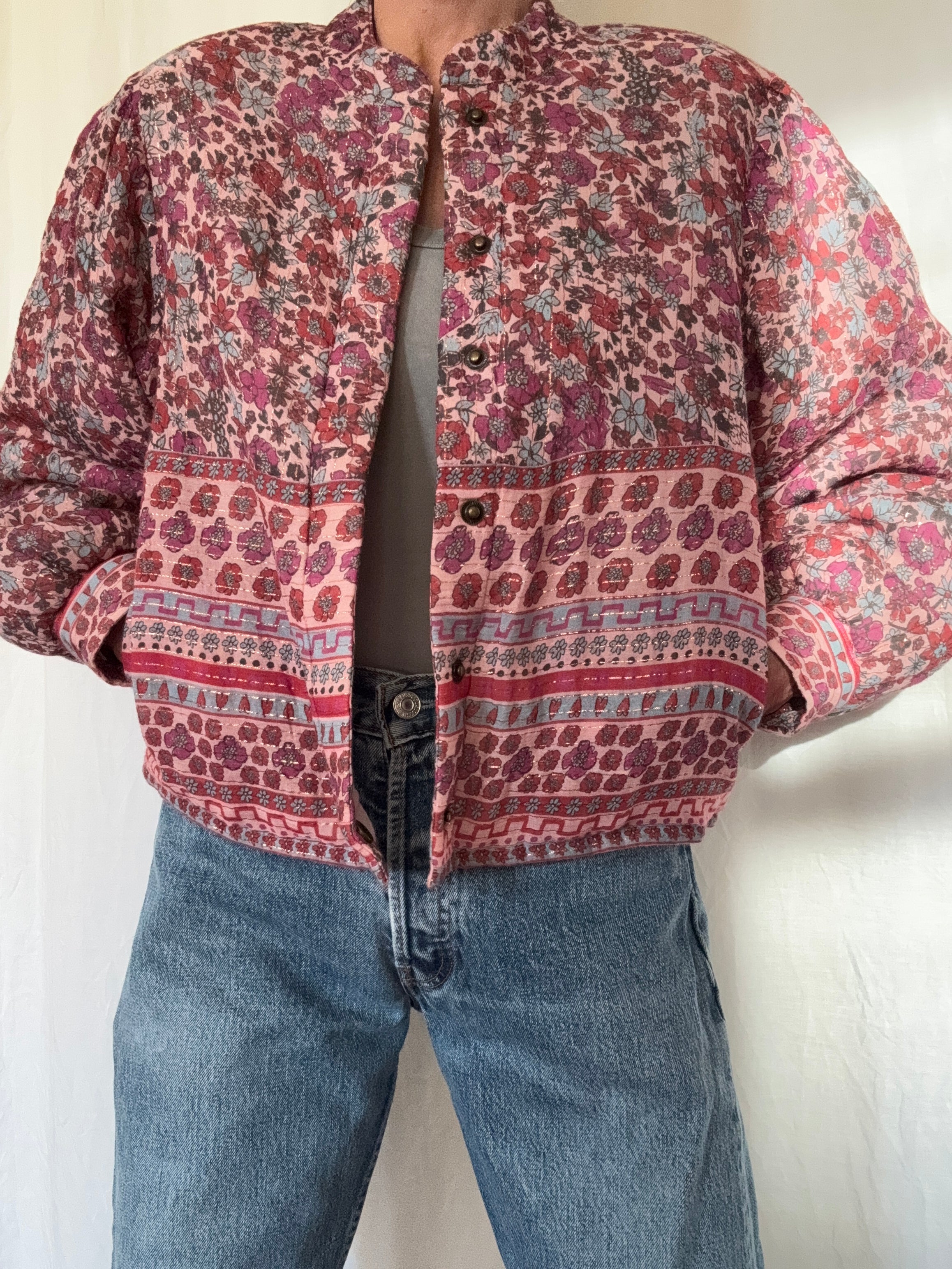 Fabienne Chapot Jackets Medium Soft Floral Jacket