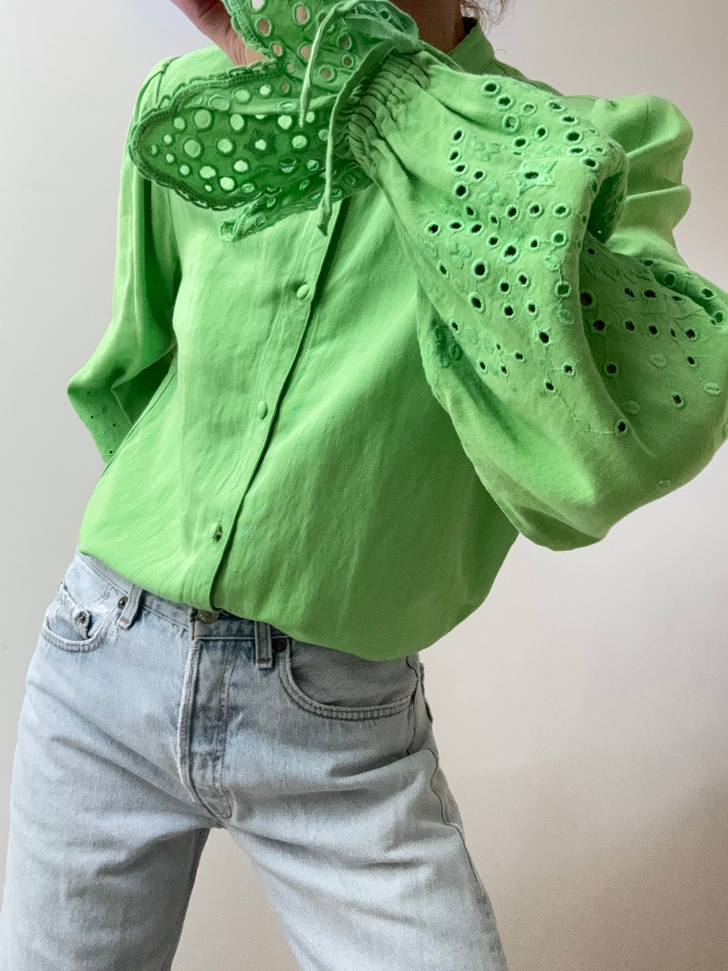 Fabienne Chapot Clarissa Blouse Green | Shirts