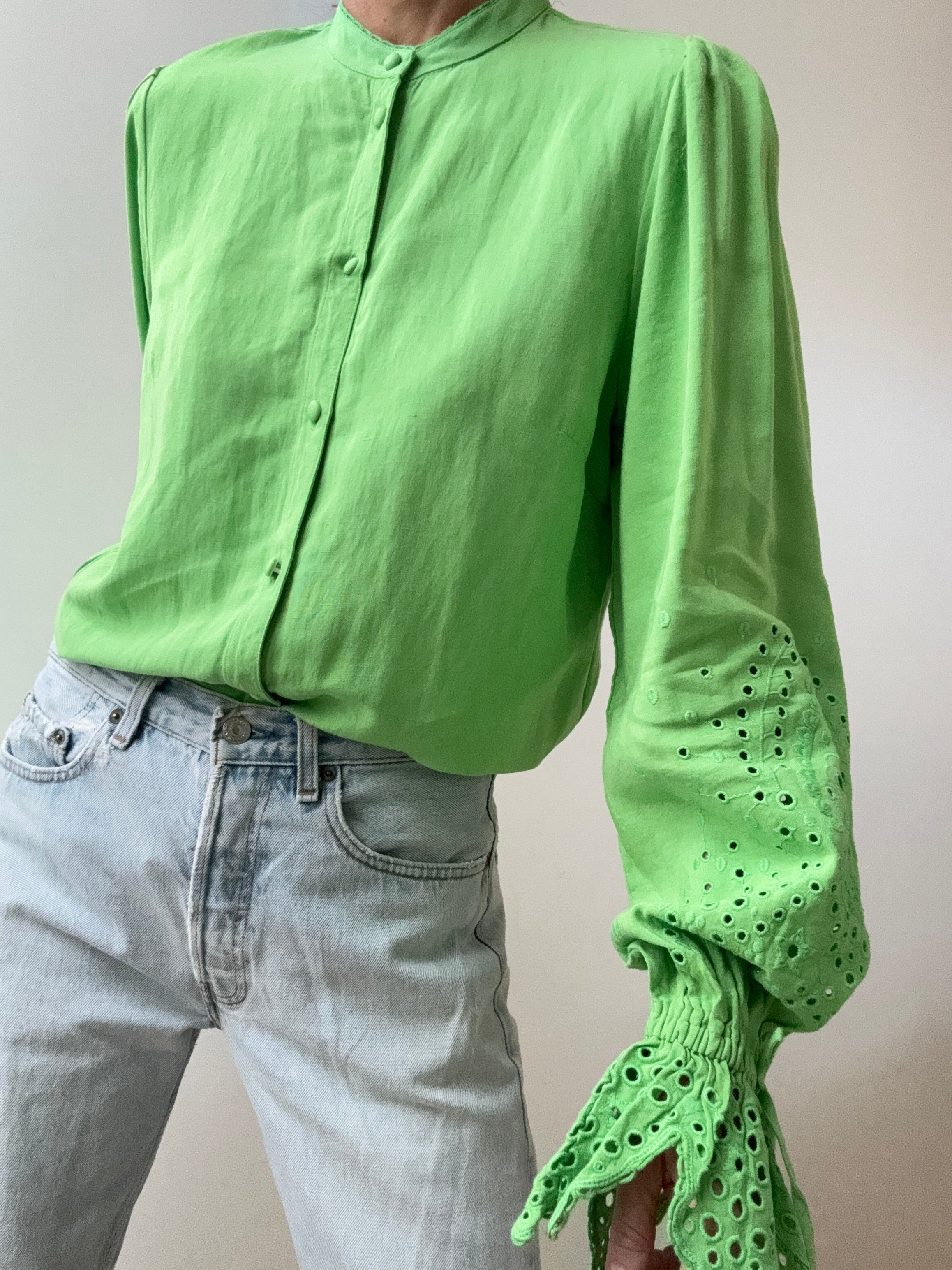 Fabienne Chapot Clarissa Blouse Green | Shirts