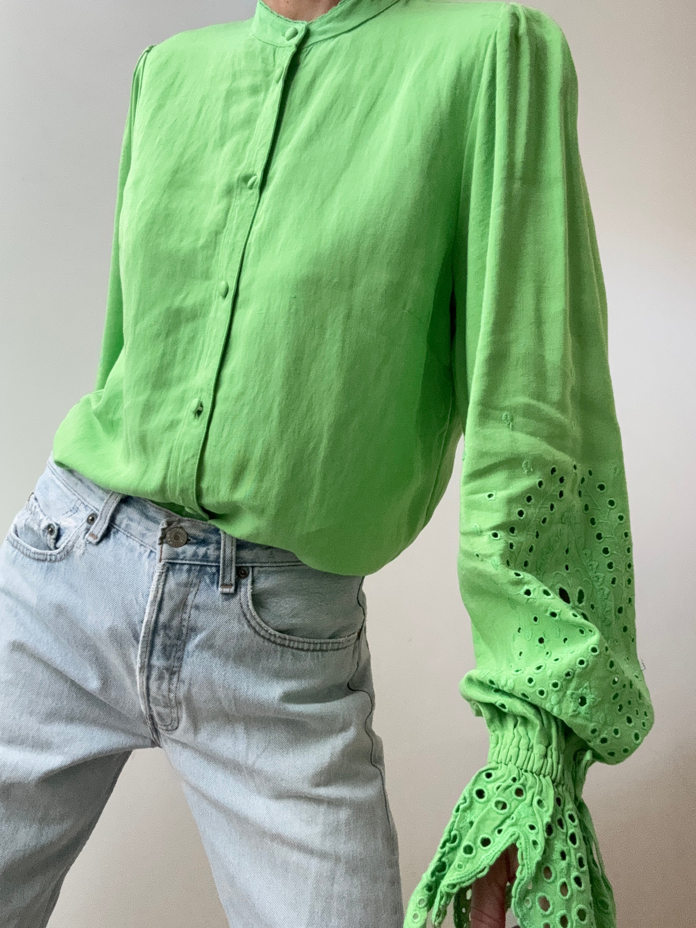 Fabienne Chapot Clarissa Blouse Green | Shirts