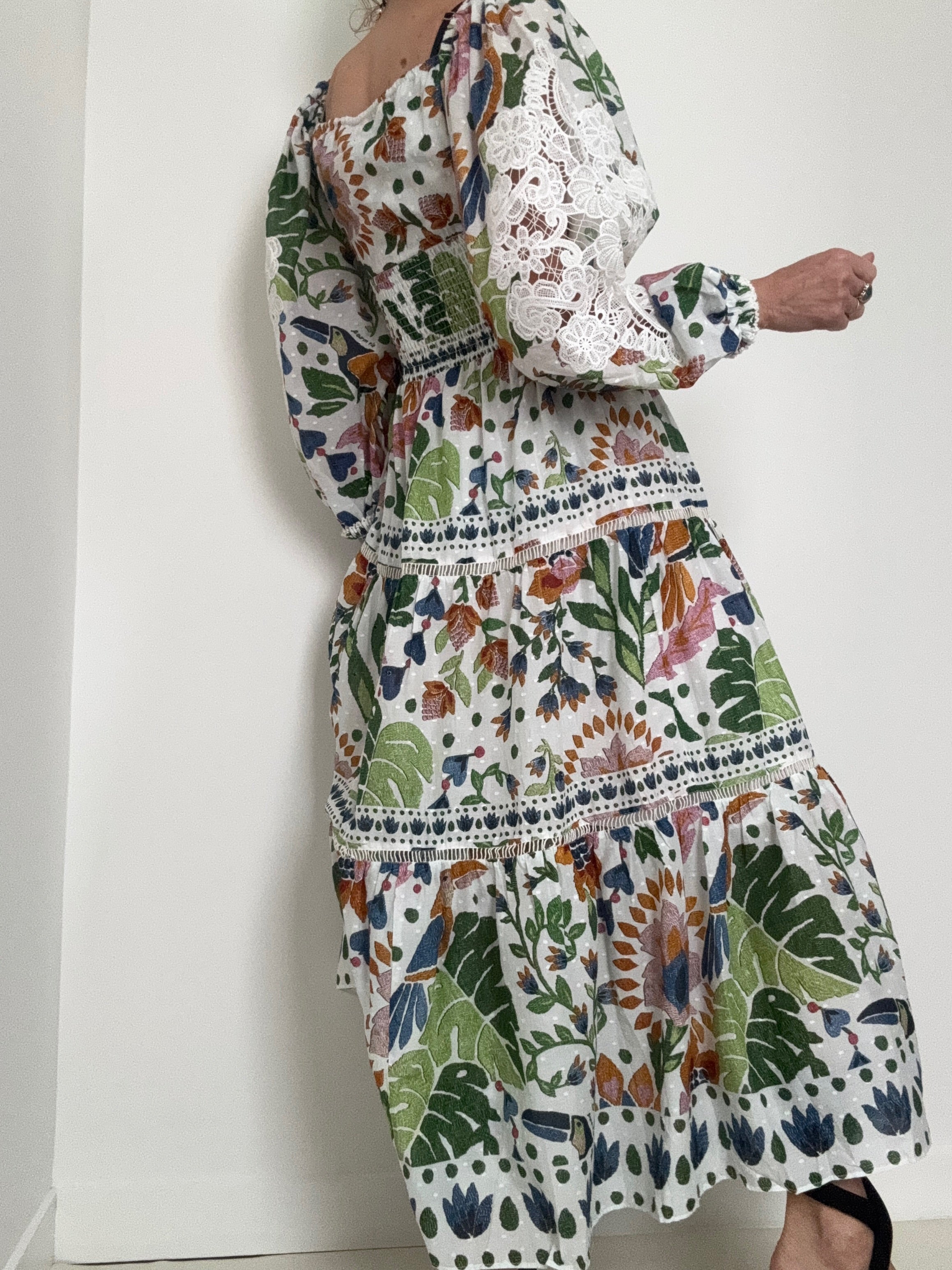 Farm Rio Summer Garden Dress | Dresses