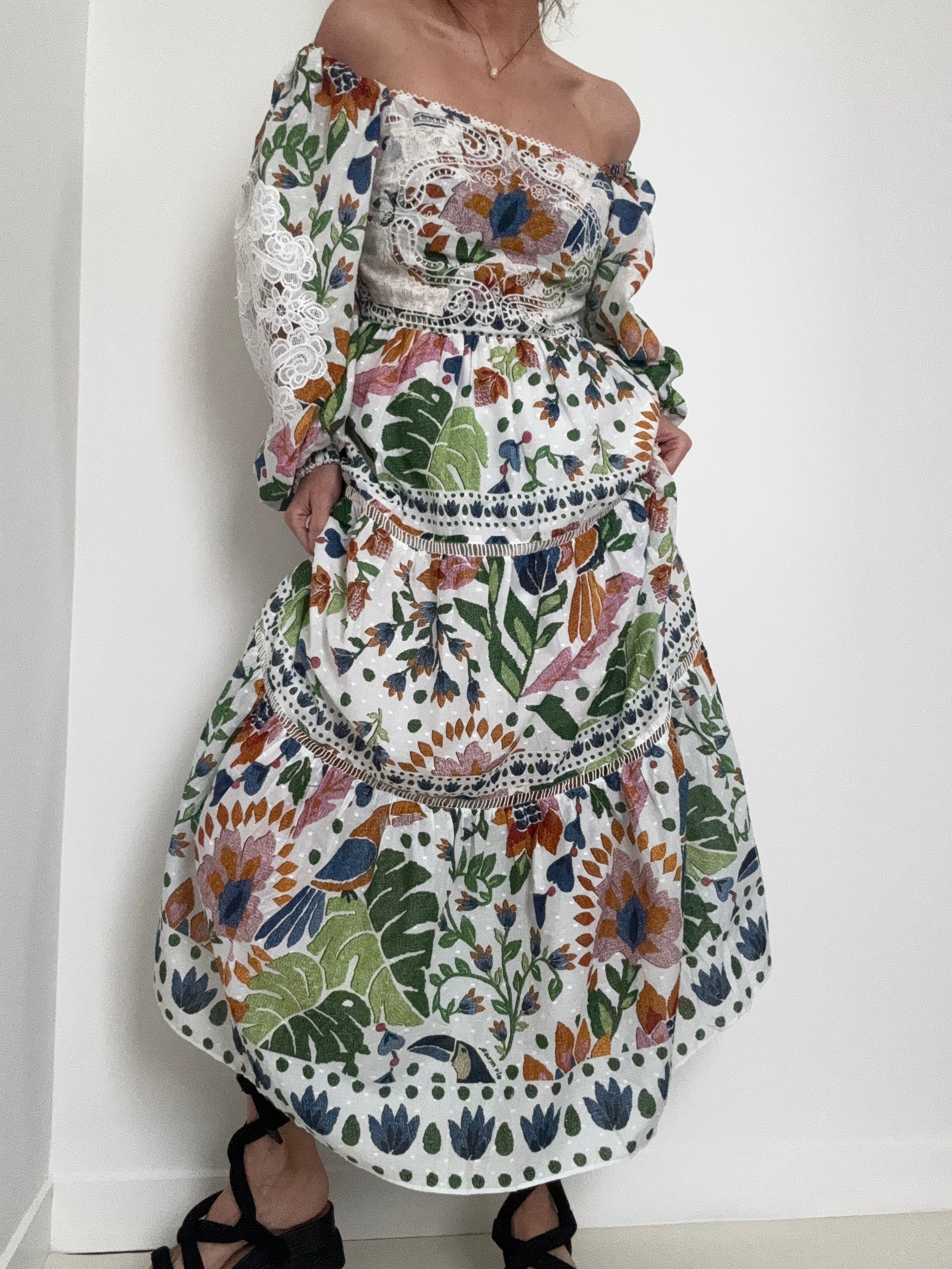 Farm Rio Summer Garden Dress | Dresses