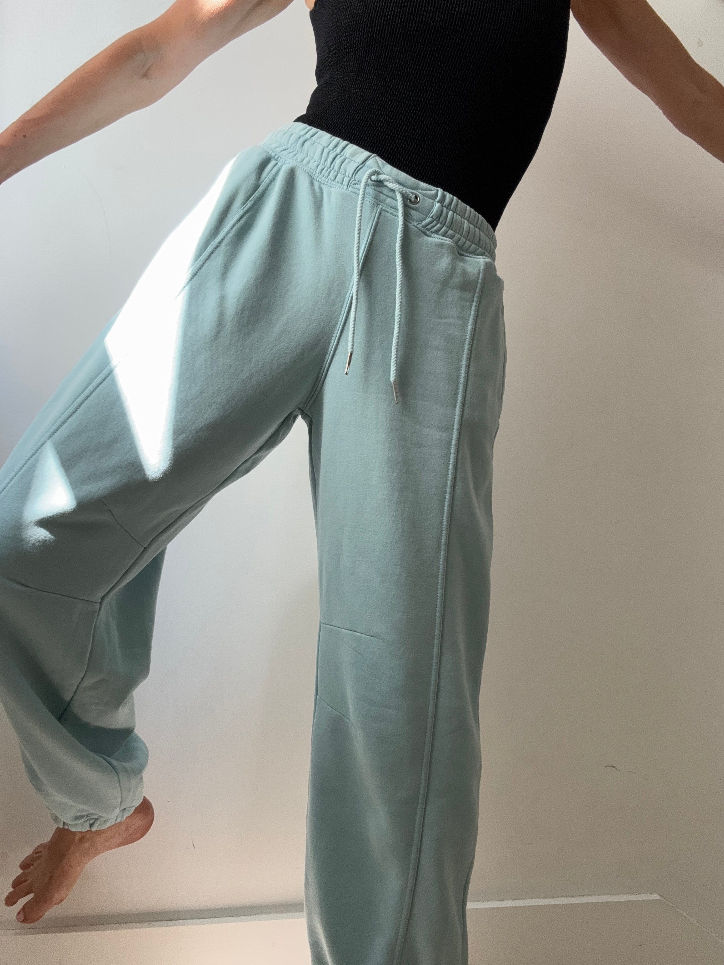 Free People Pants Sprint To The Finish Pants Blue