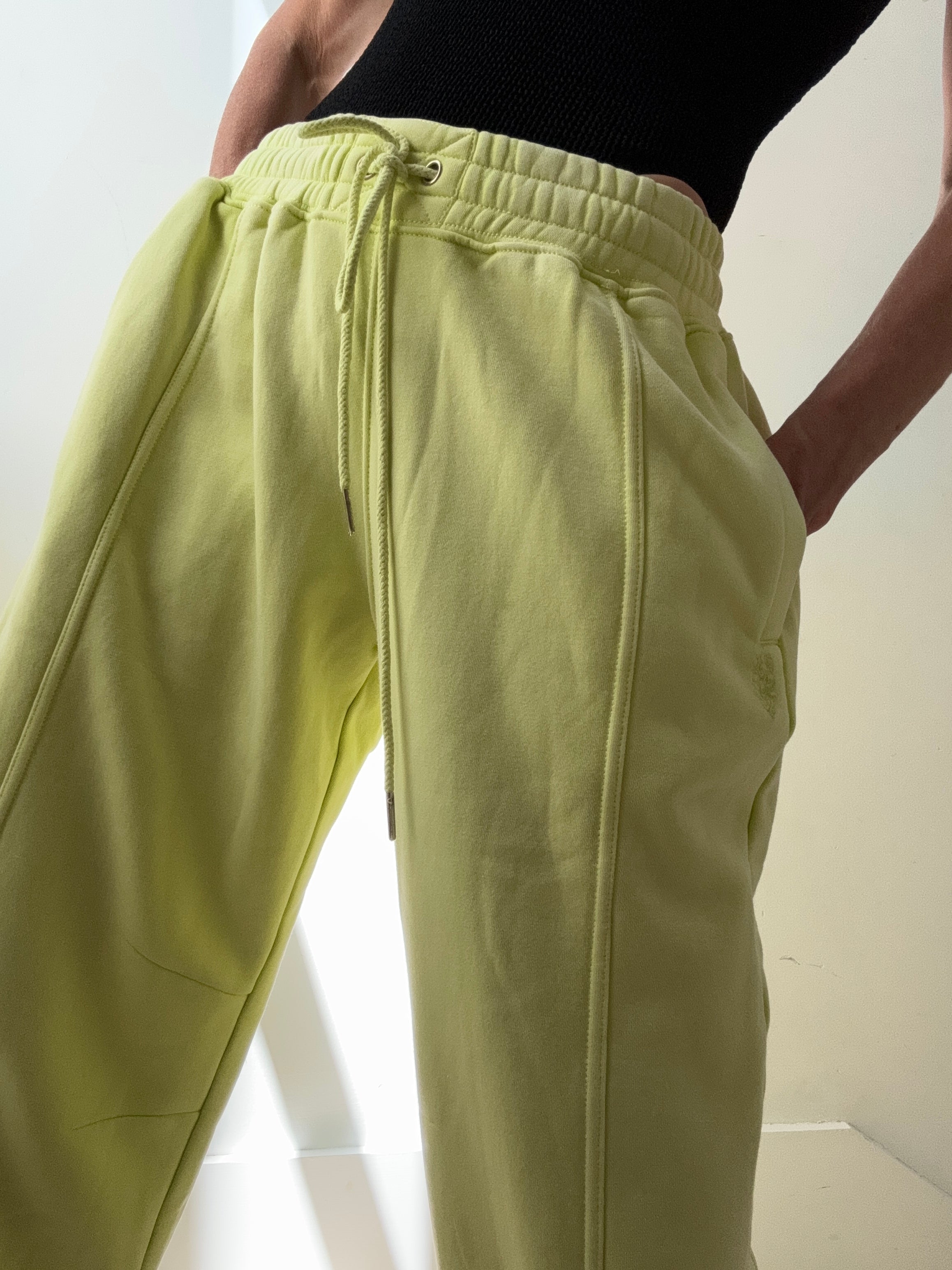 Free People Pants Sprint To The Finish Pants Keylime