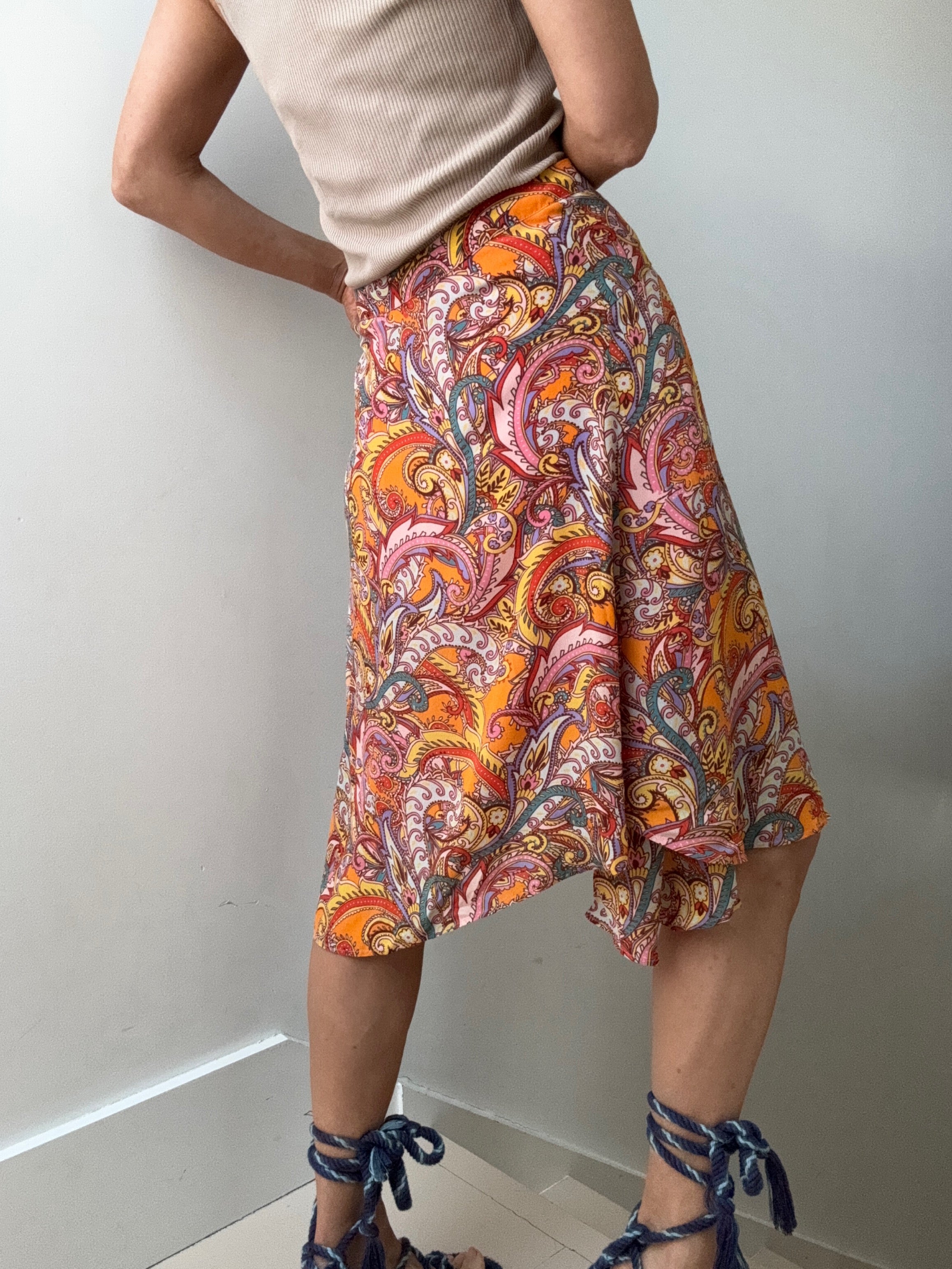 FROGBOX Skirts Kaleidoscope Skirt