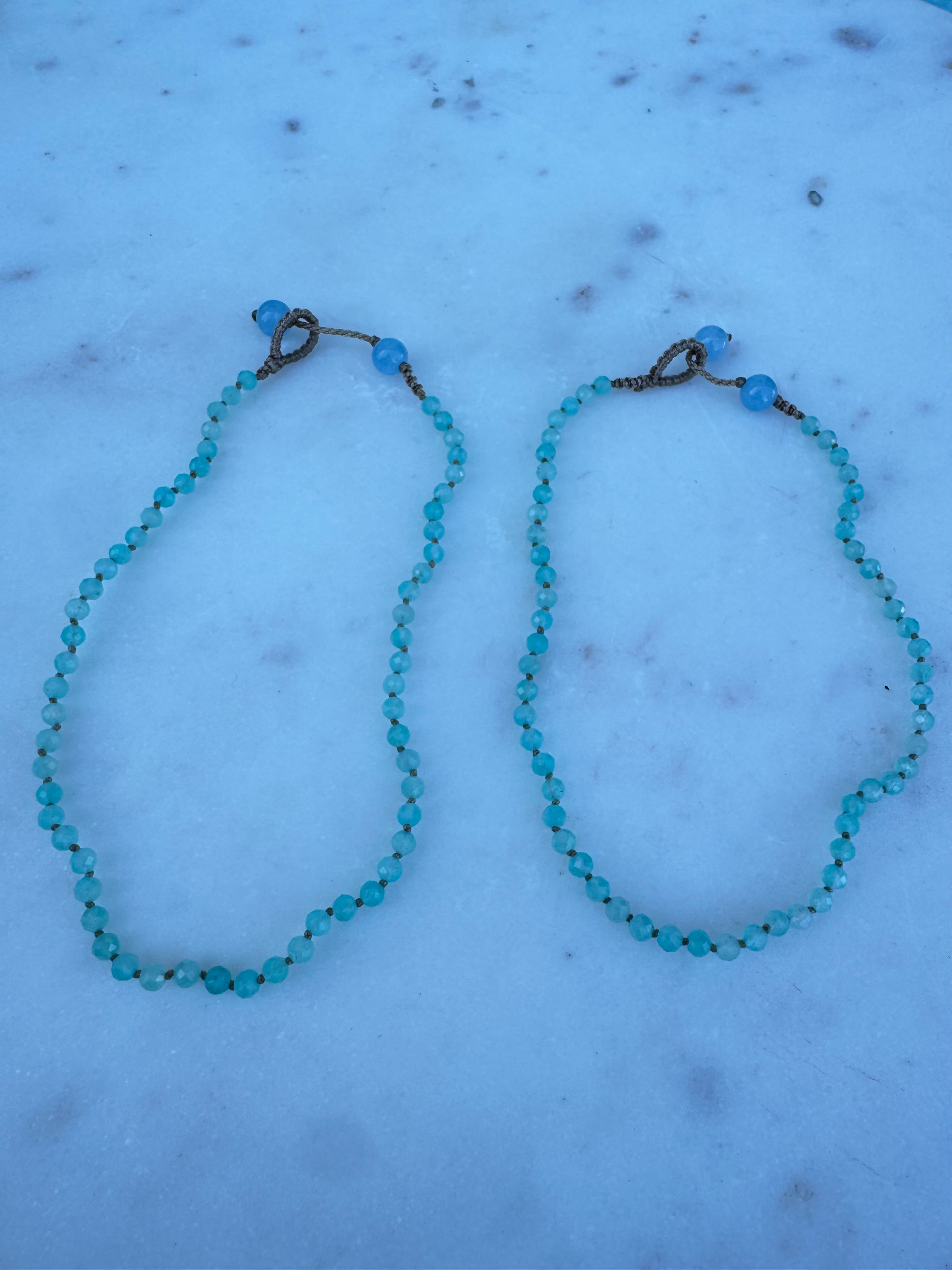 Future Nomads Anklets 55cm-75cm Amazonite Anklet