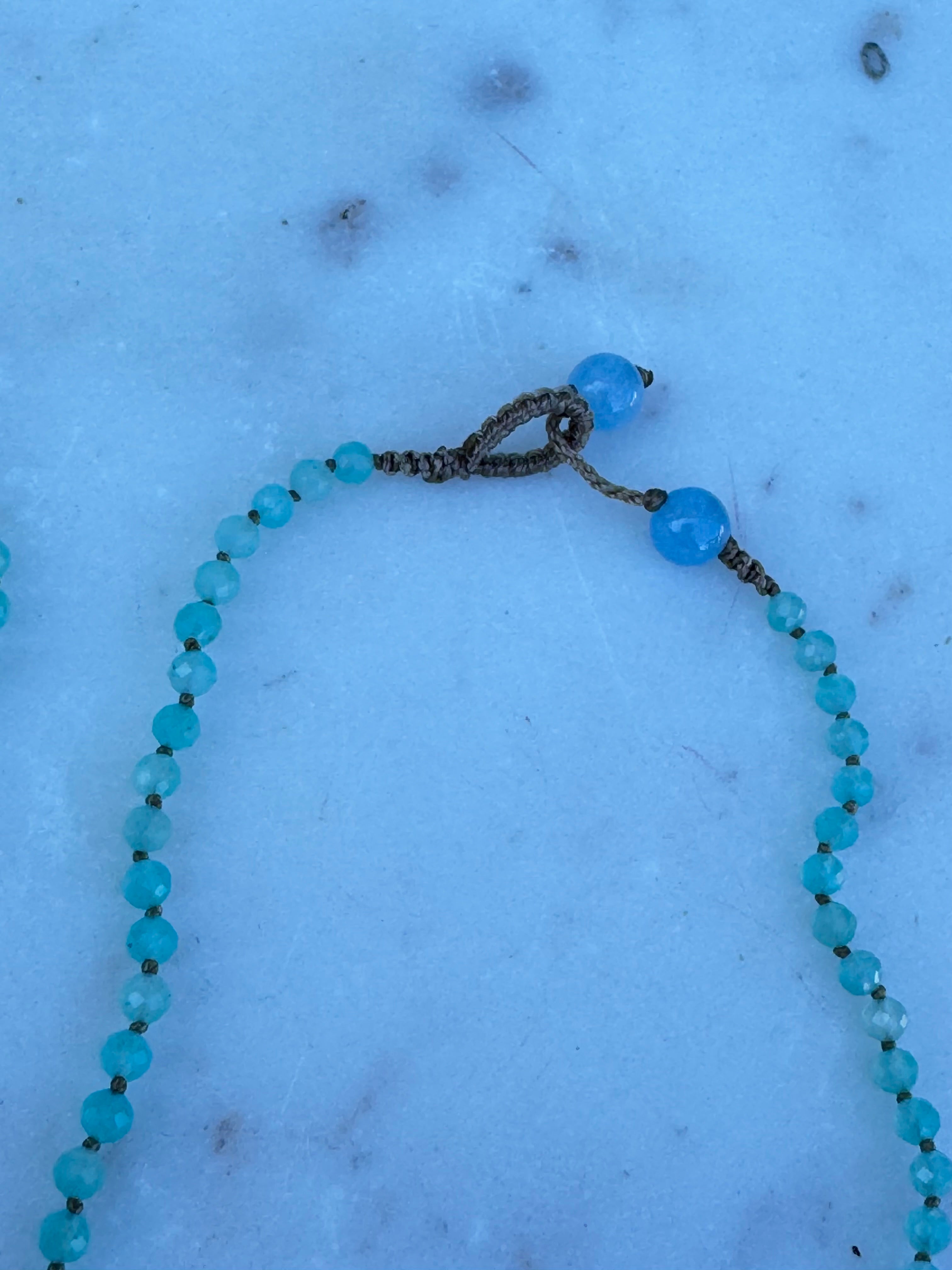 Future Nomads Anklets 55cm-75cm Amazonite Anklet