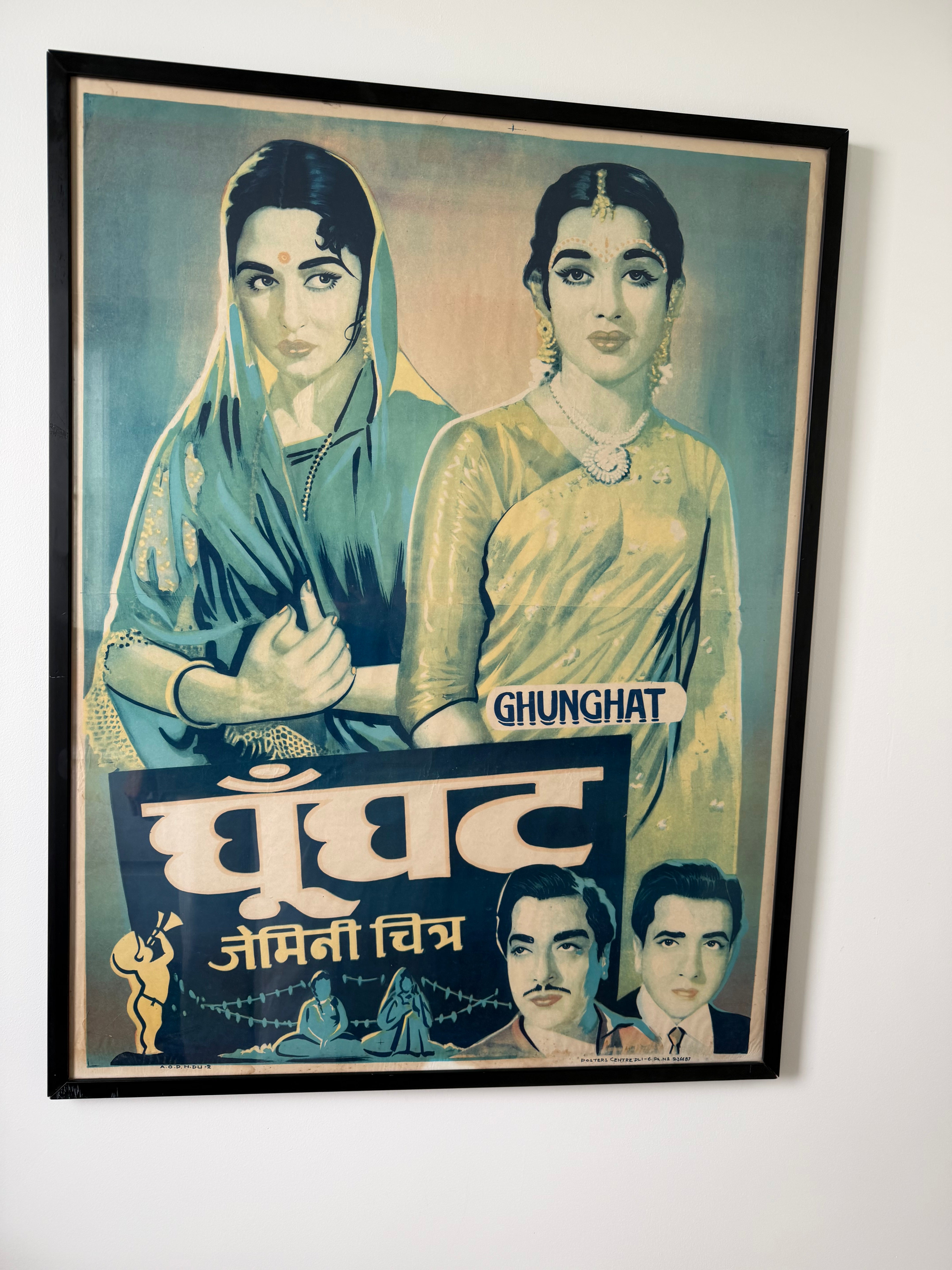 Bollywood Poster Ghunghat | Art