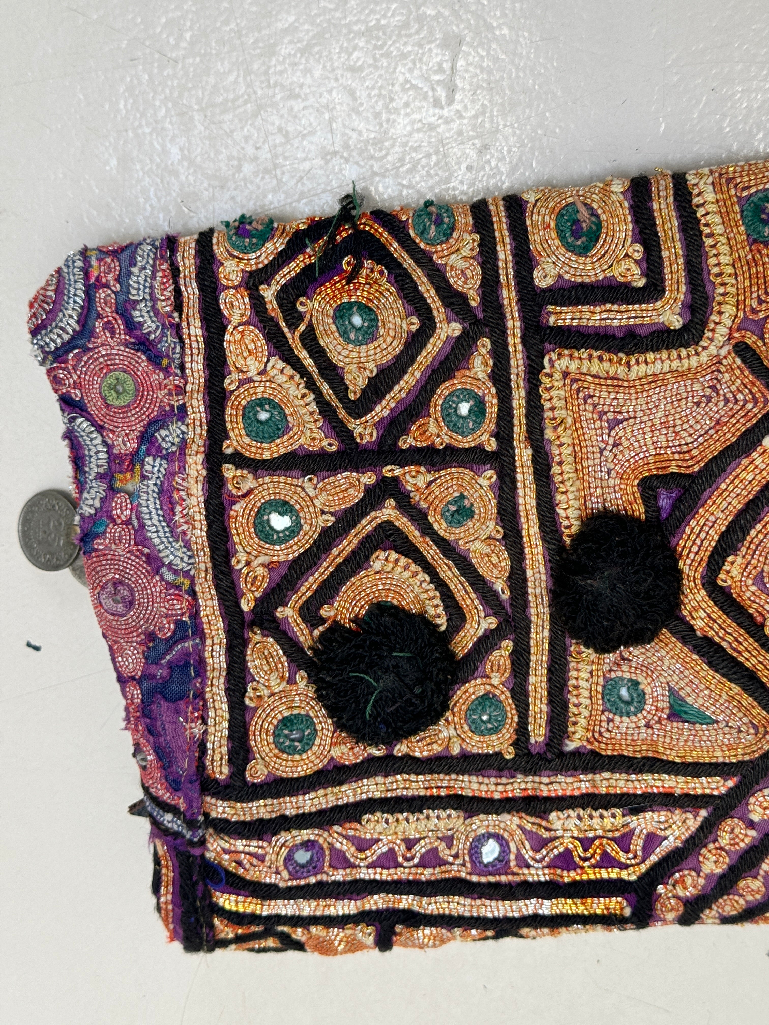Future Nomads Bags Coin Purse Gold Purple