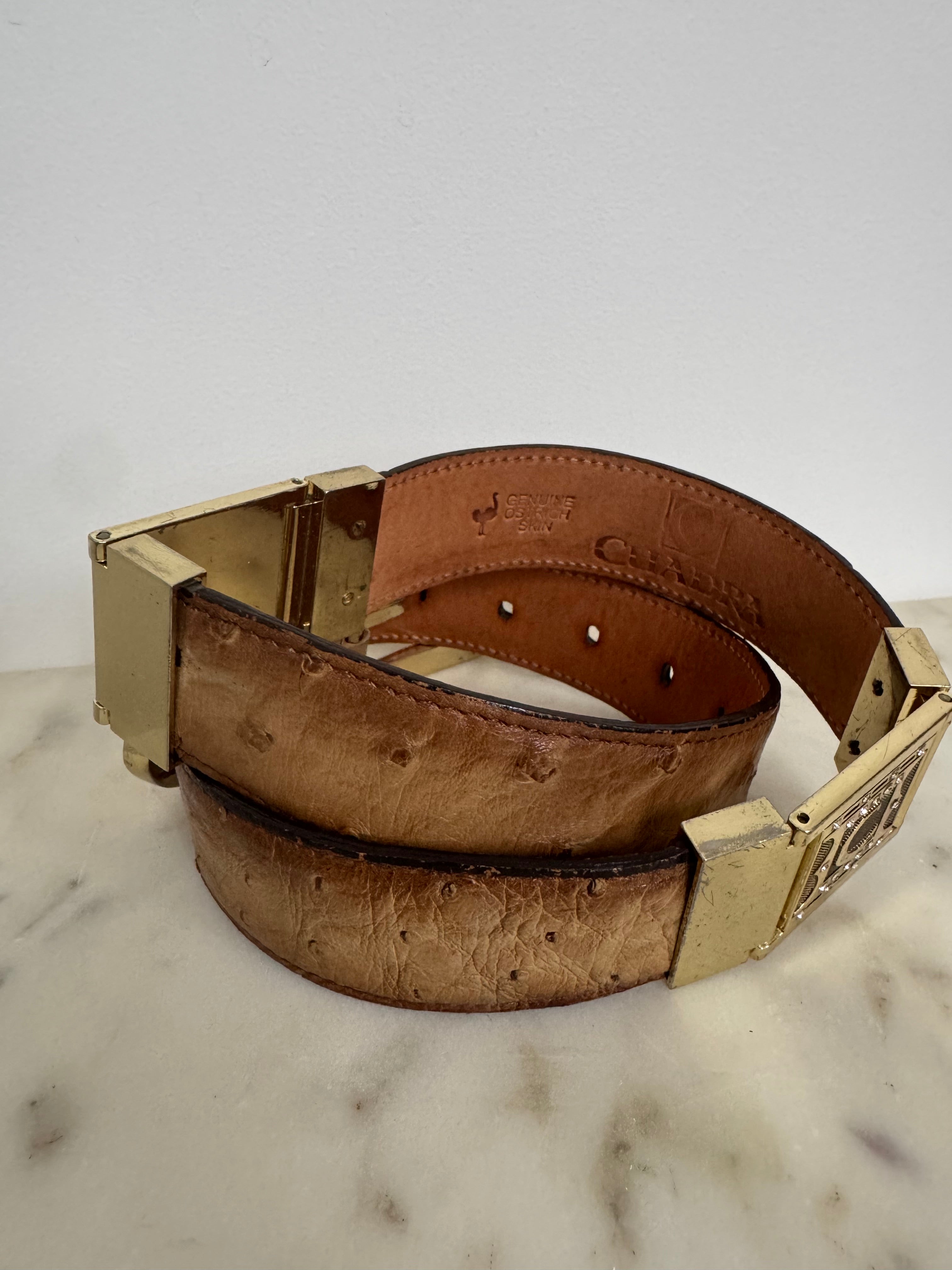 Ostrich Belt Made In Mexico | Belts