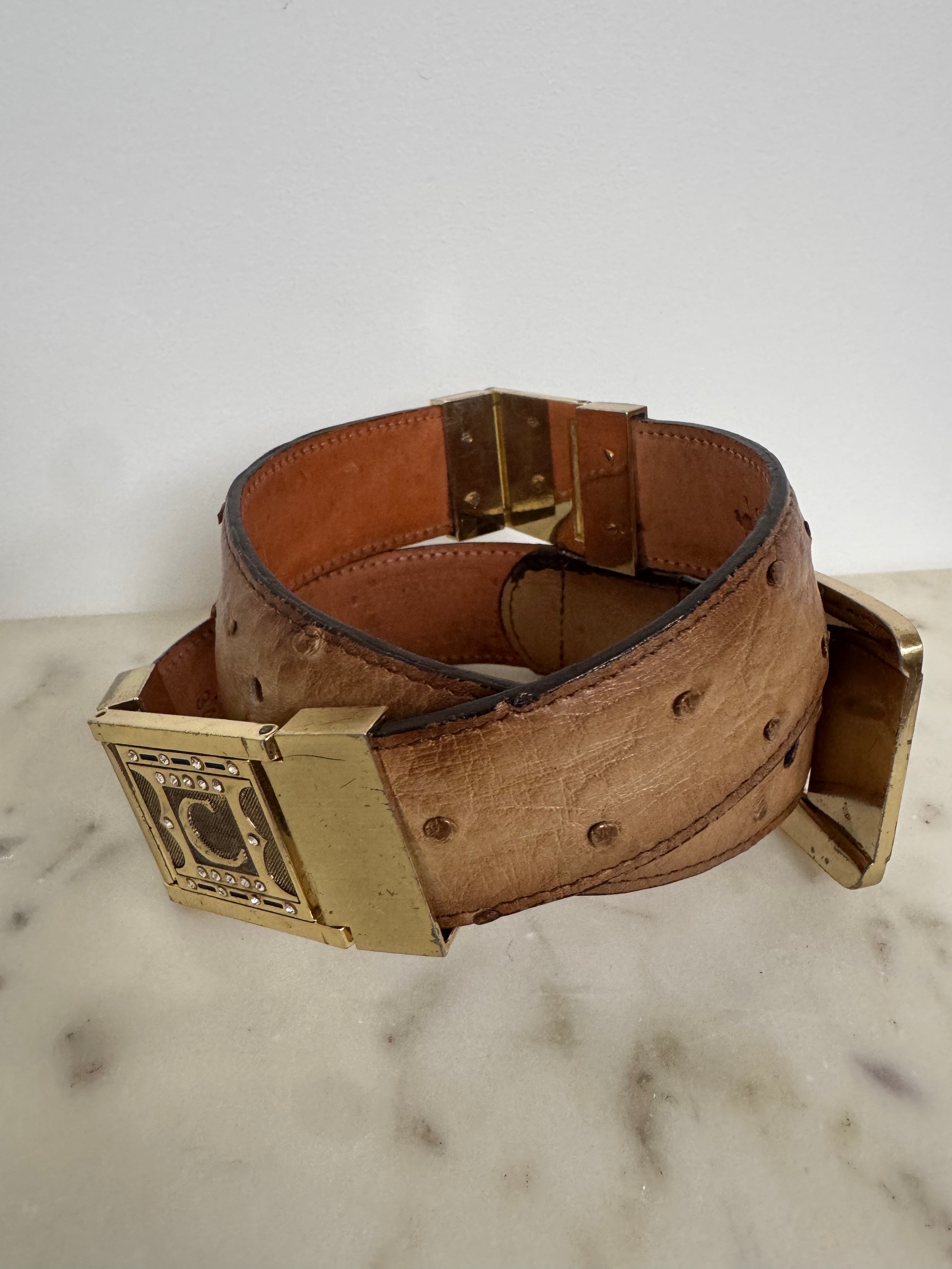 Ostrich Belt Made In Mexico | Belts