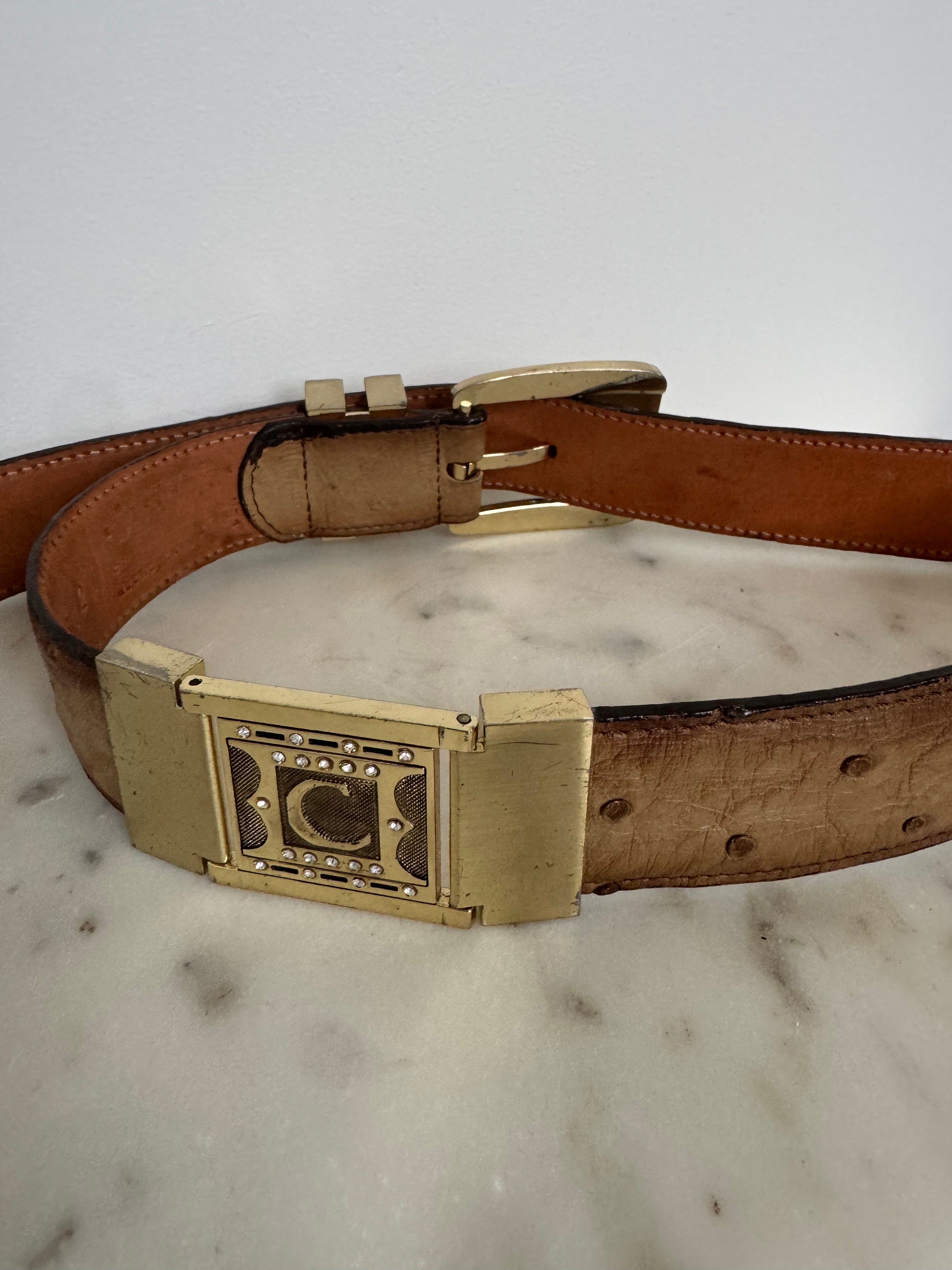 Ostrich Belt Made In Mexico | Belts