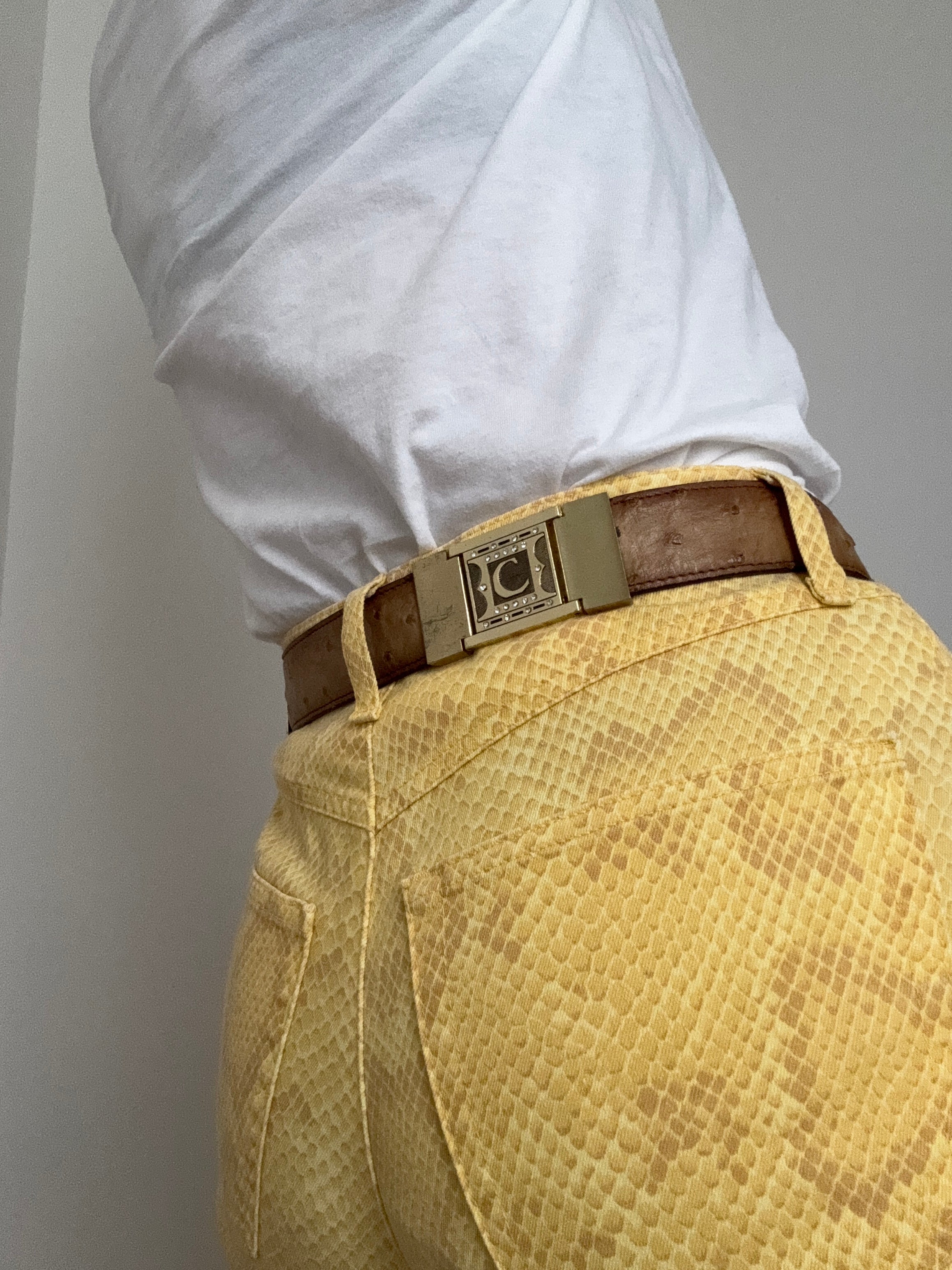 Ostrich Belt Made In Mexico | Belts