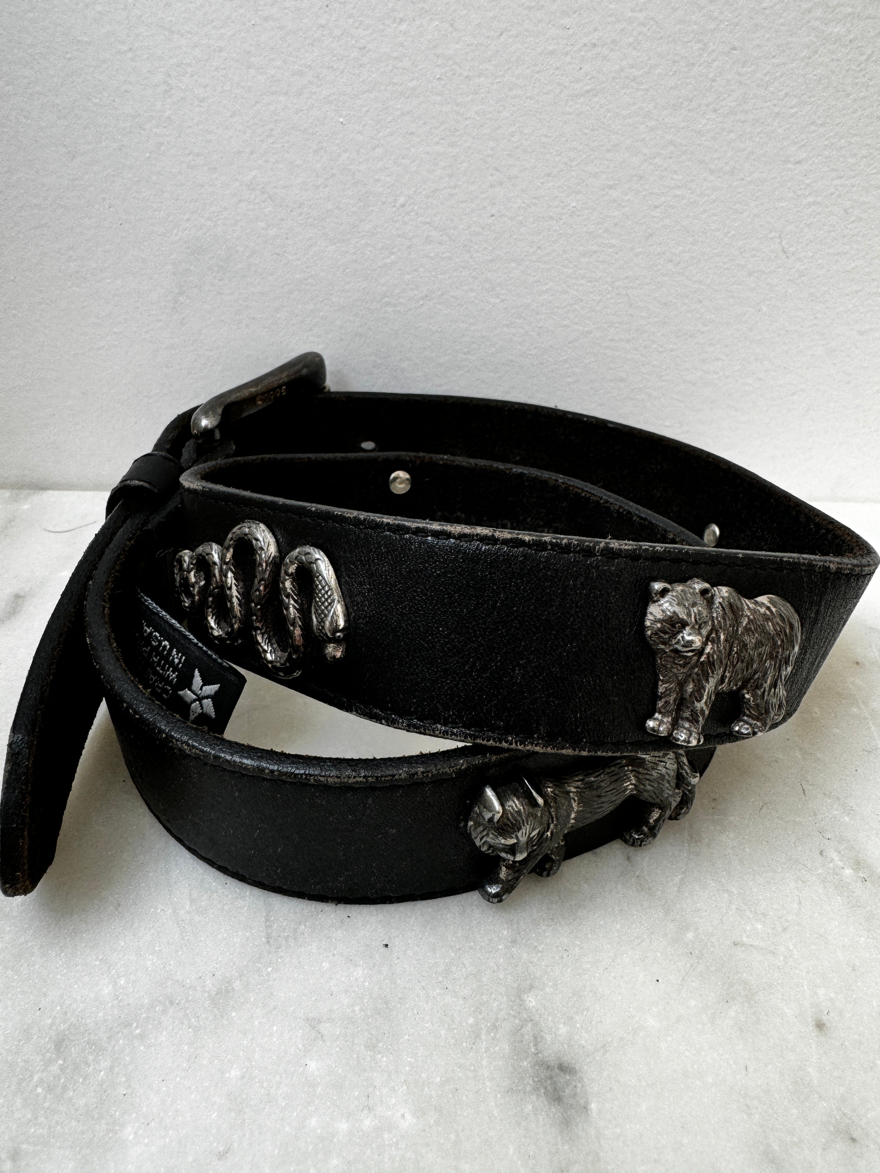 Future Nomads Belts 91cm Leather Animal Belt