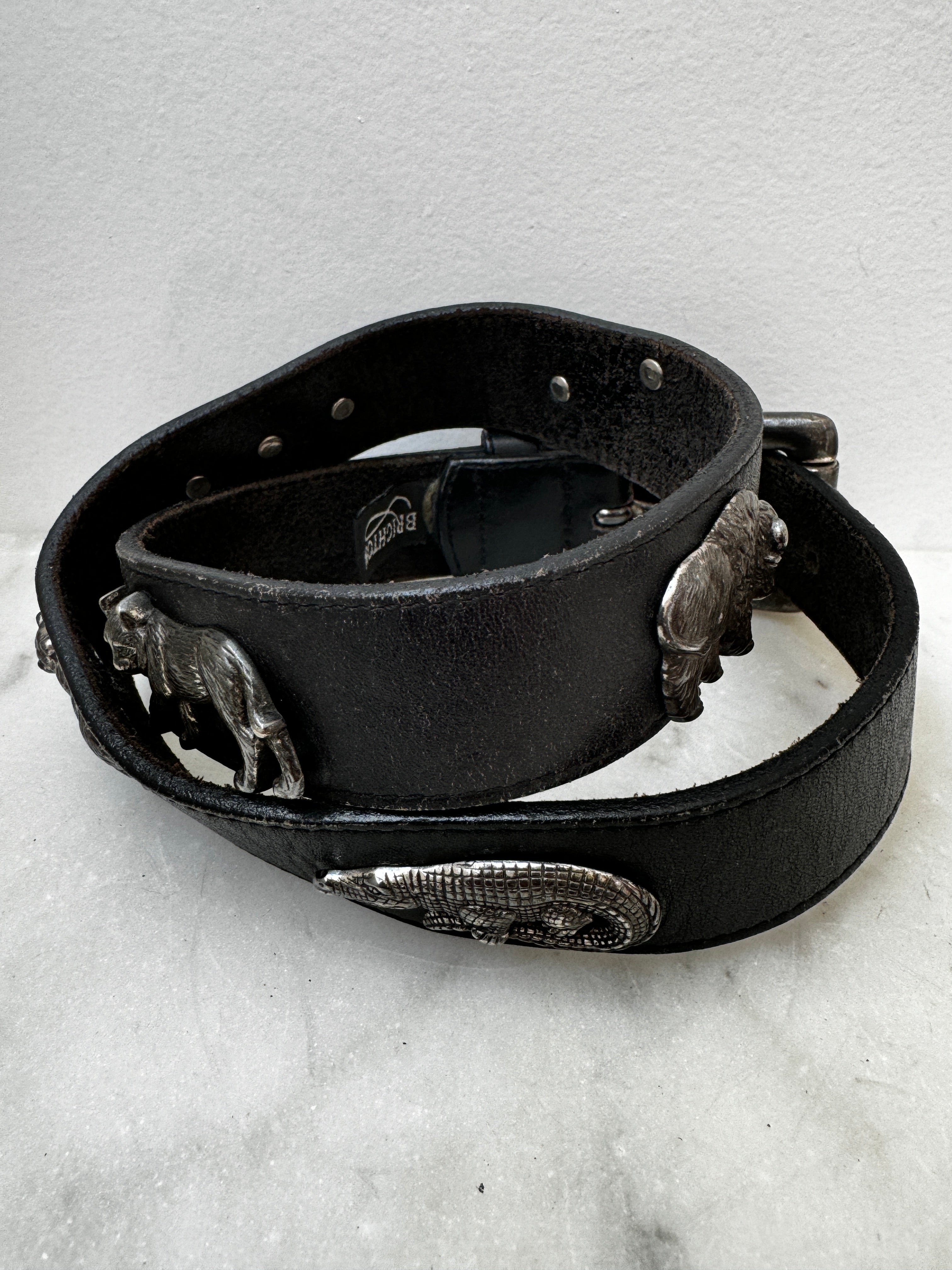 Future Nomads Belts 91cm Leather Animal Belt