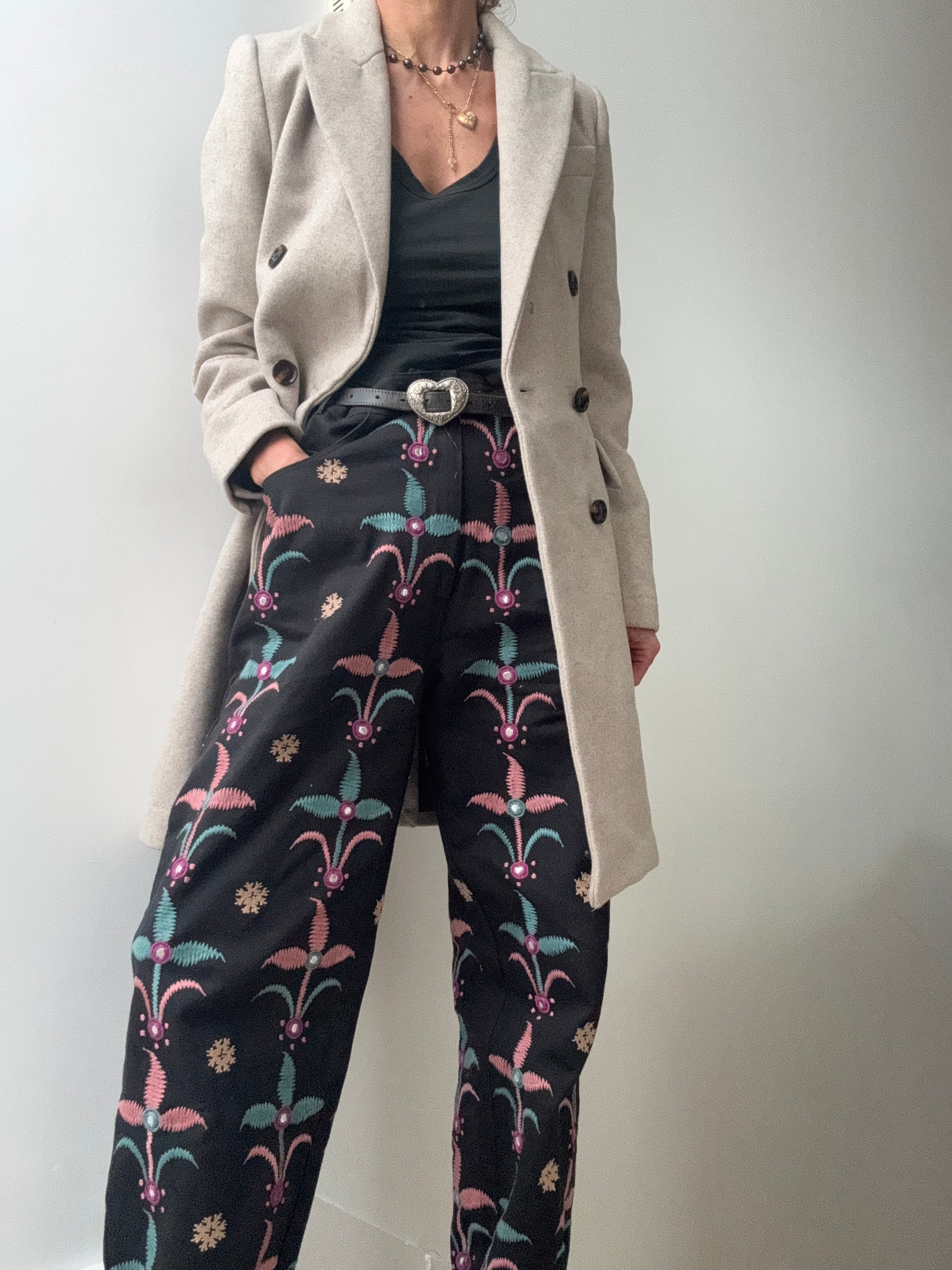 Wool Blend Coat Natural | Coats