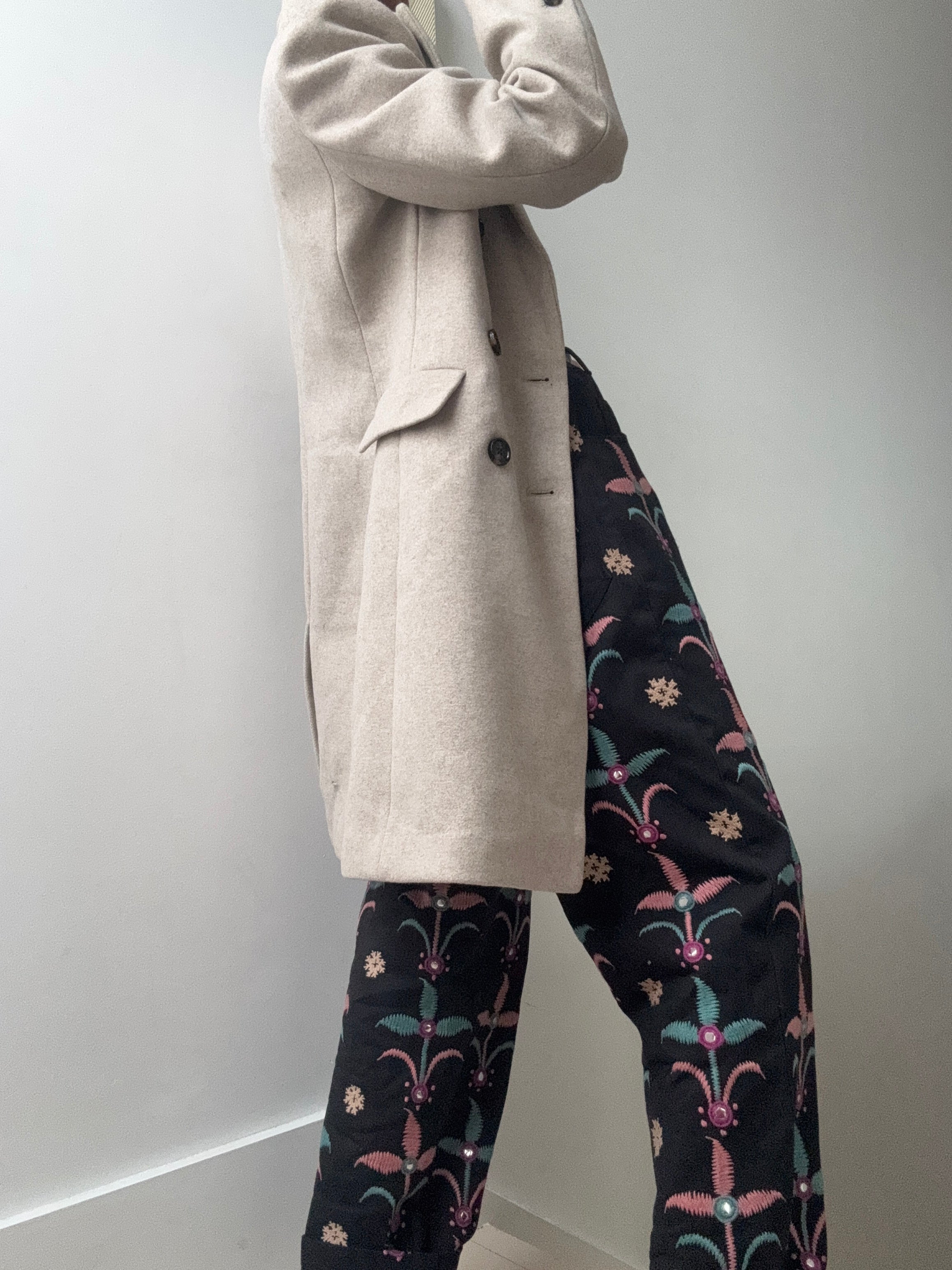 Wool Blend Coat Natural | Coats