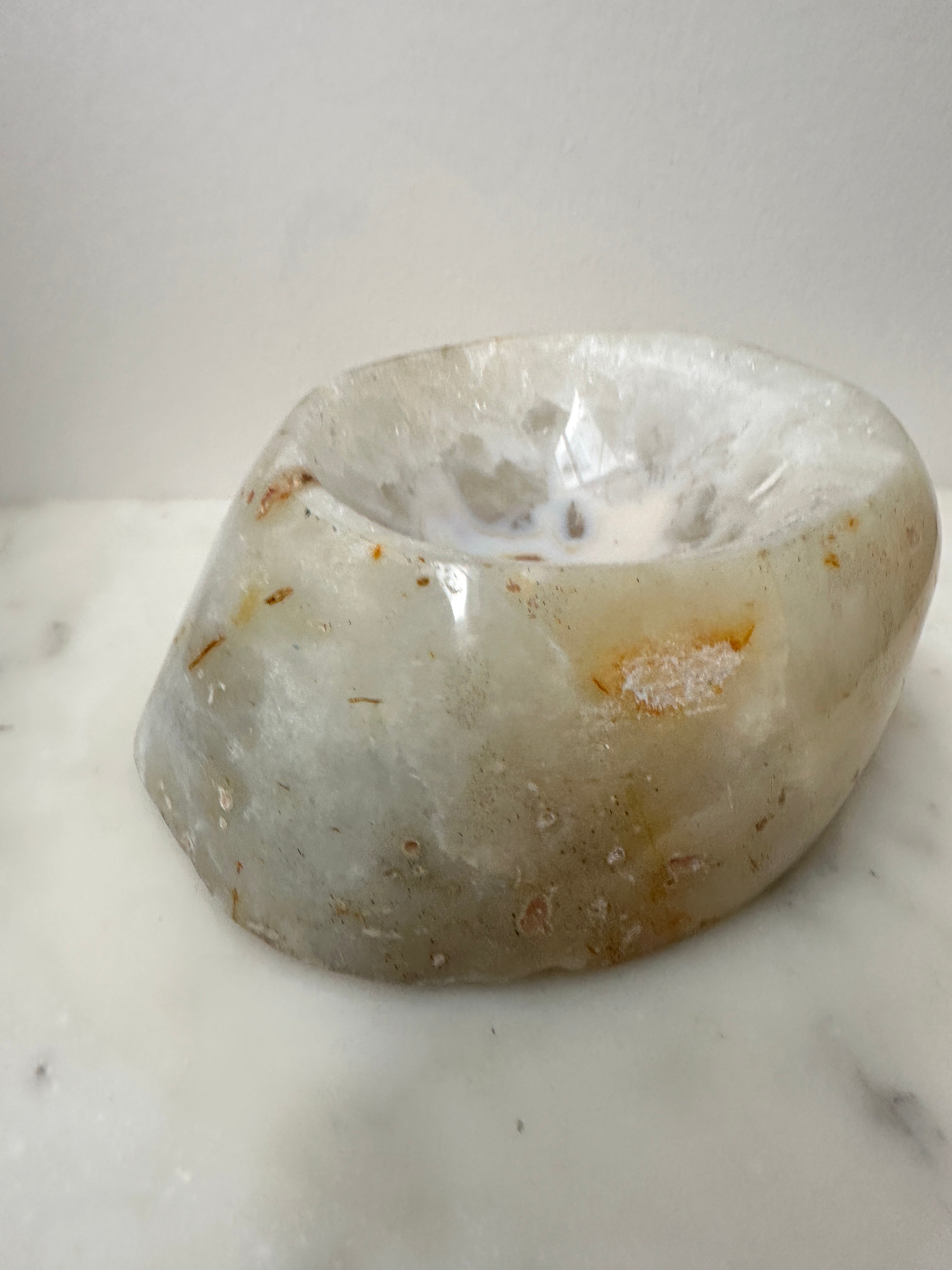 Future Nomads Crystals 12cm-6cm Agate Bowl 12cm- 6cm