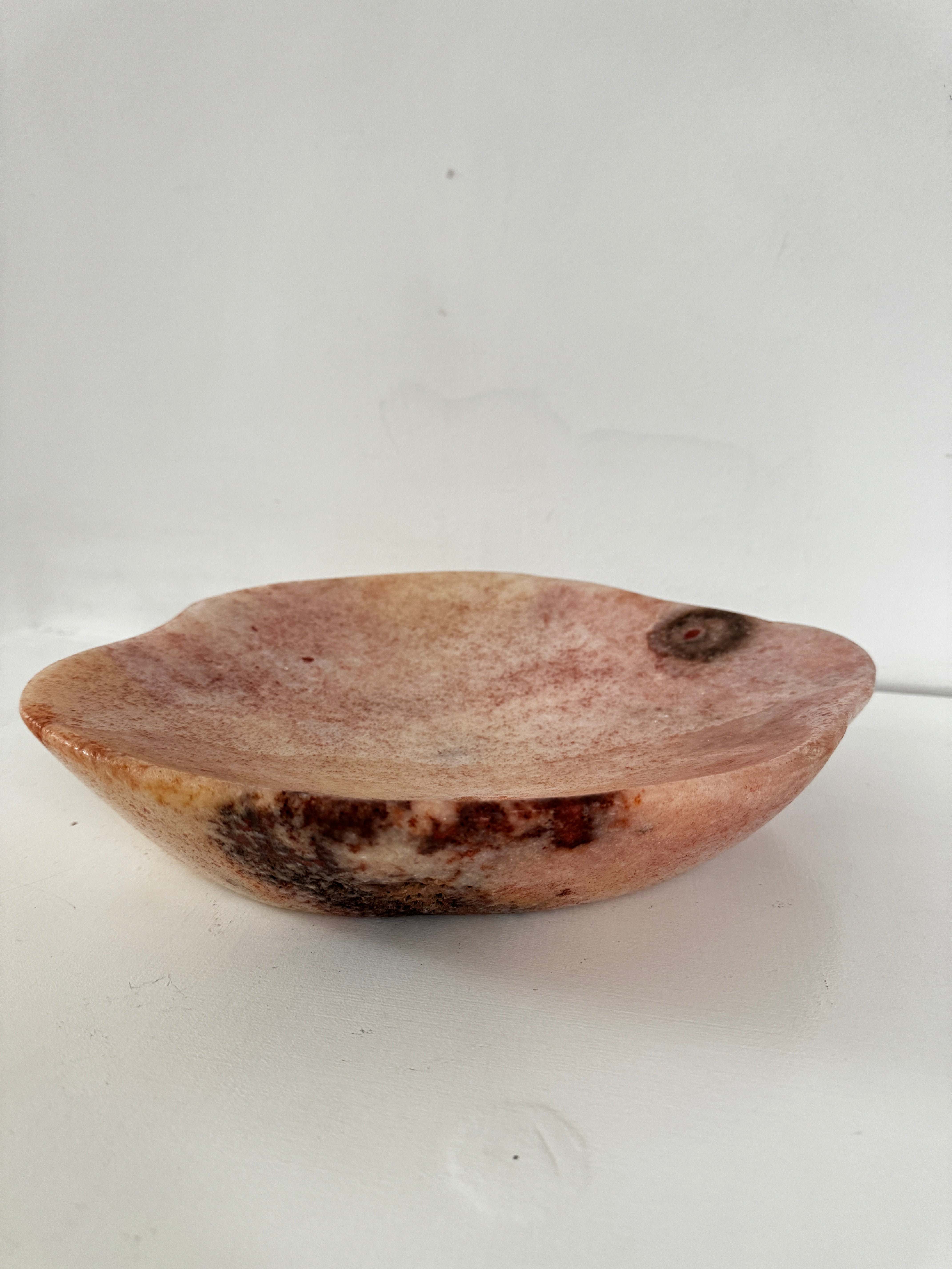 Future Nomads Crystals 28cm/23cm Pink Amethyst Bowl