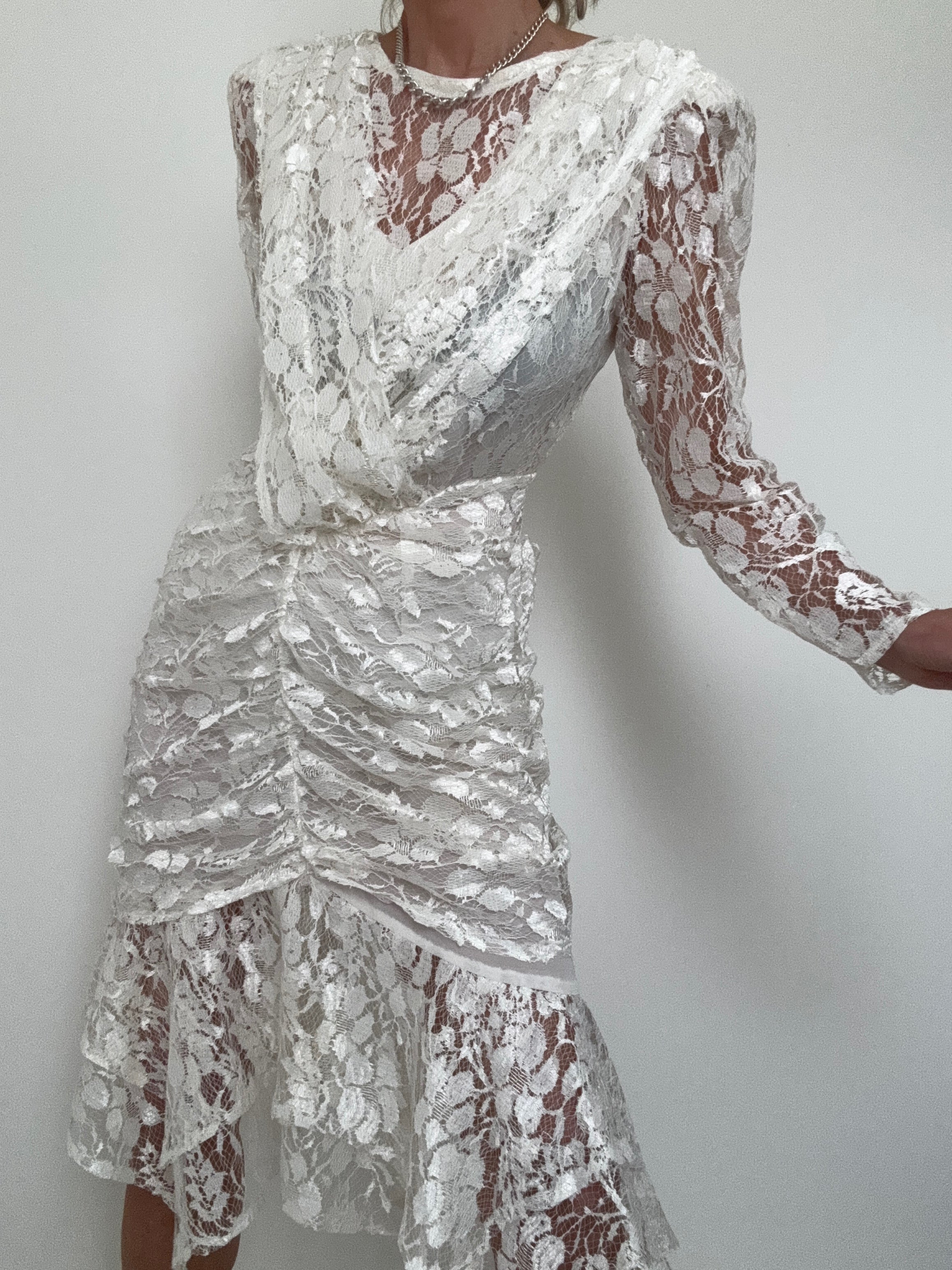Lace Vintage Dress | Dresses