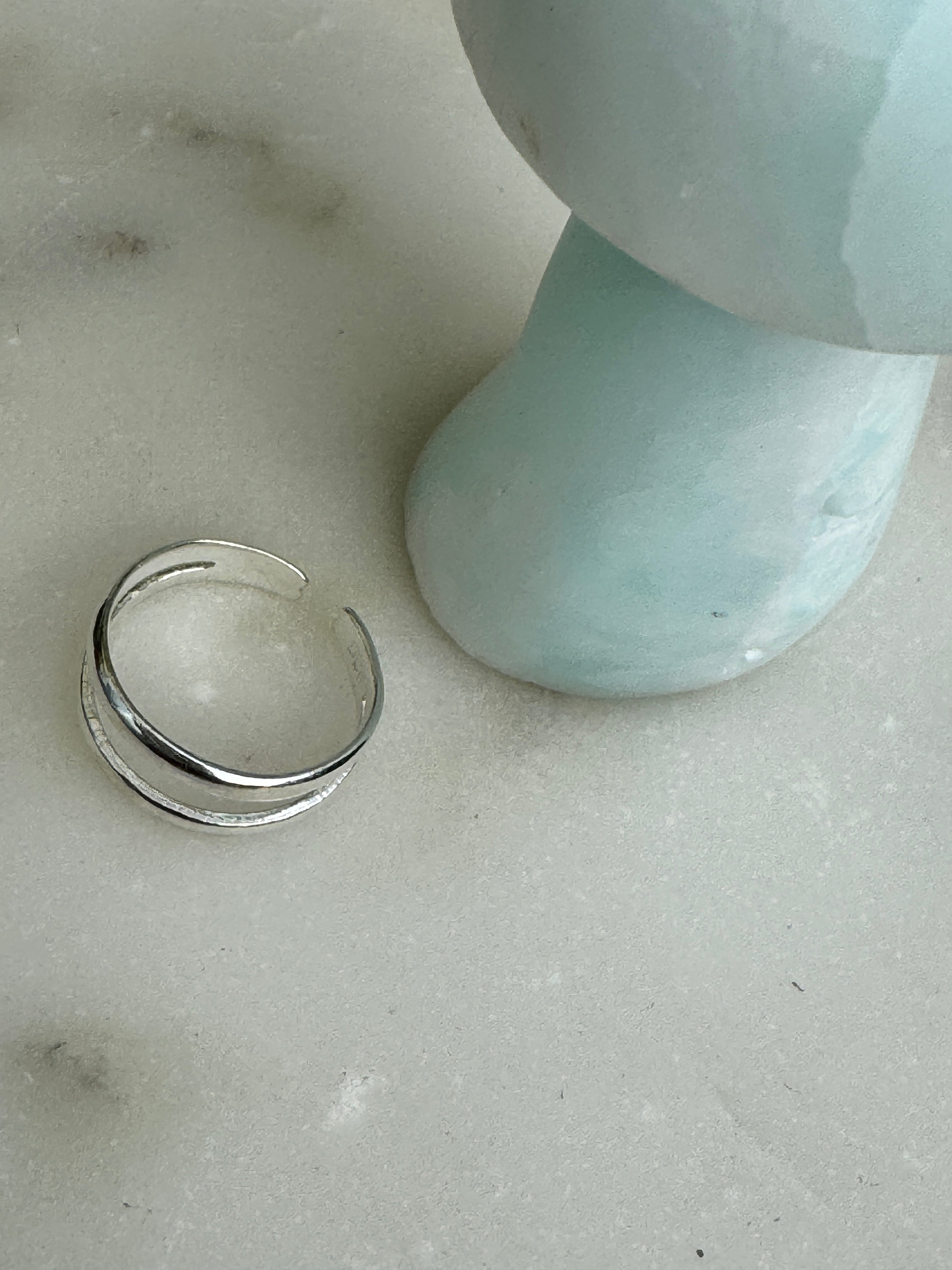 Silver Ear Cuff | Earrings