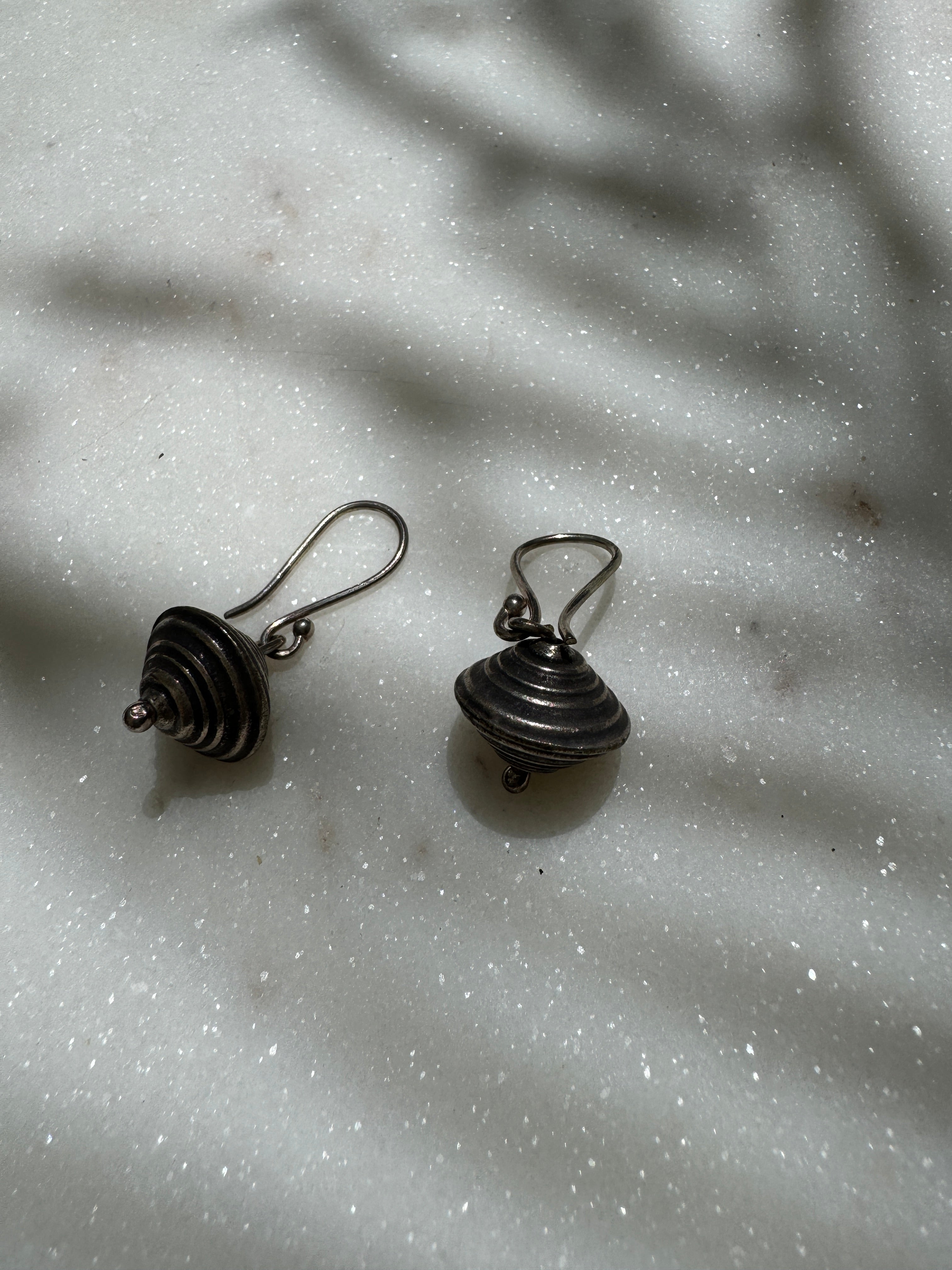 Future Nomads Earrings Small Dervish Earrings Silver Small