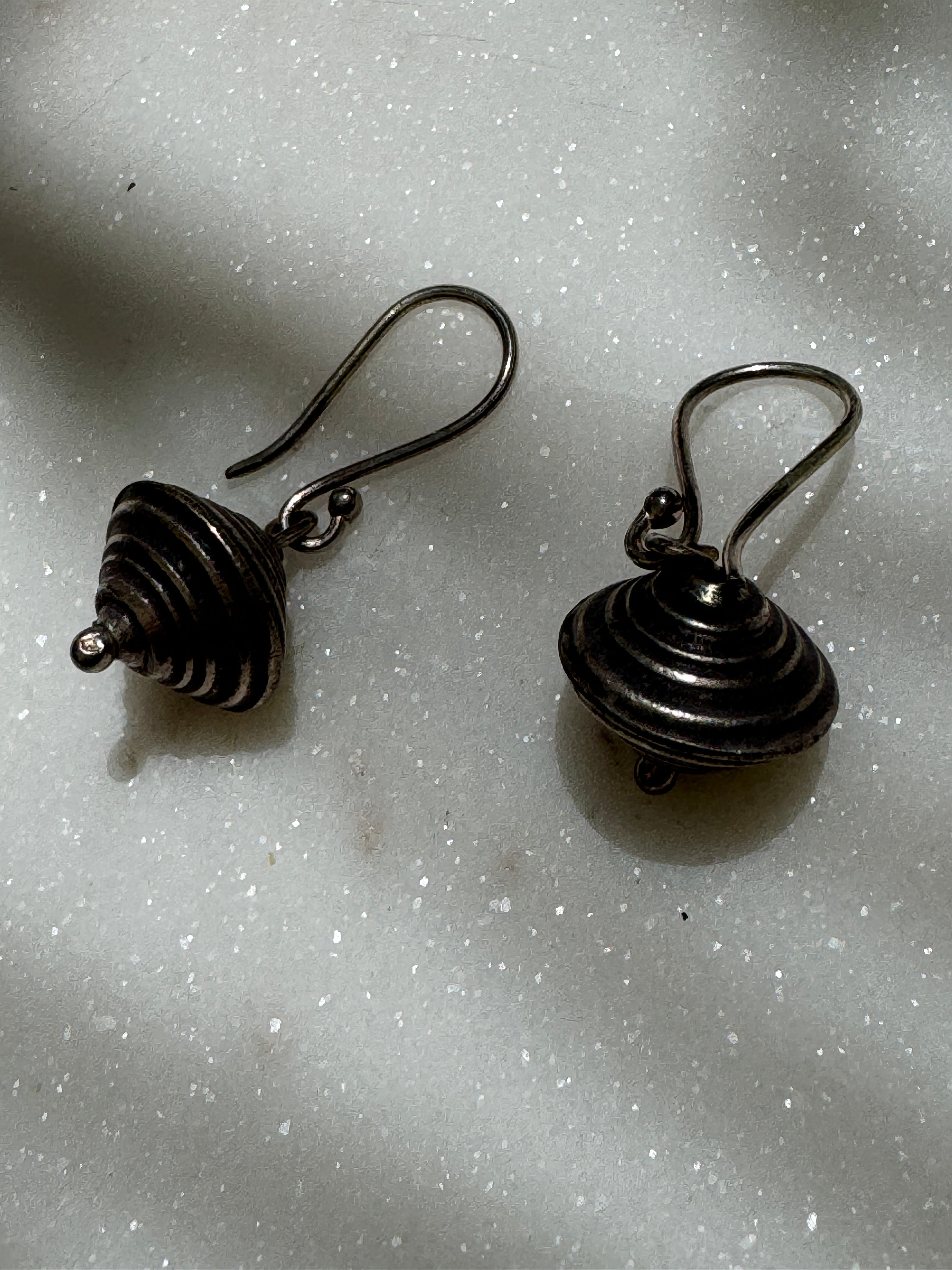 Future Nomads Earrings Small Dervish Earrings Silver Small