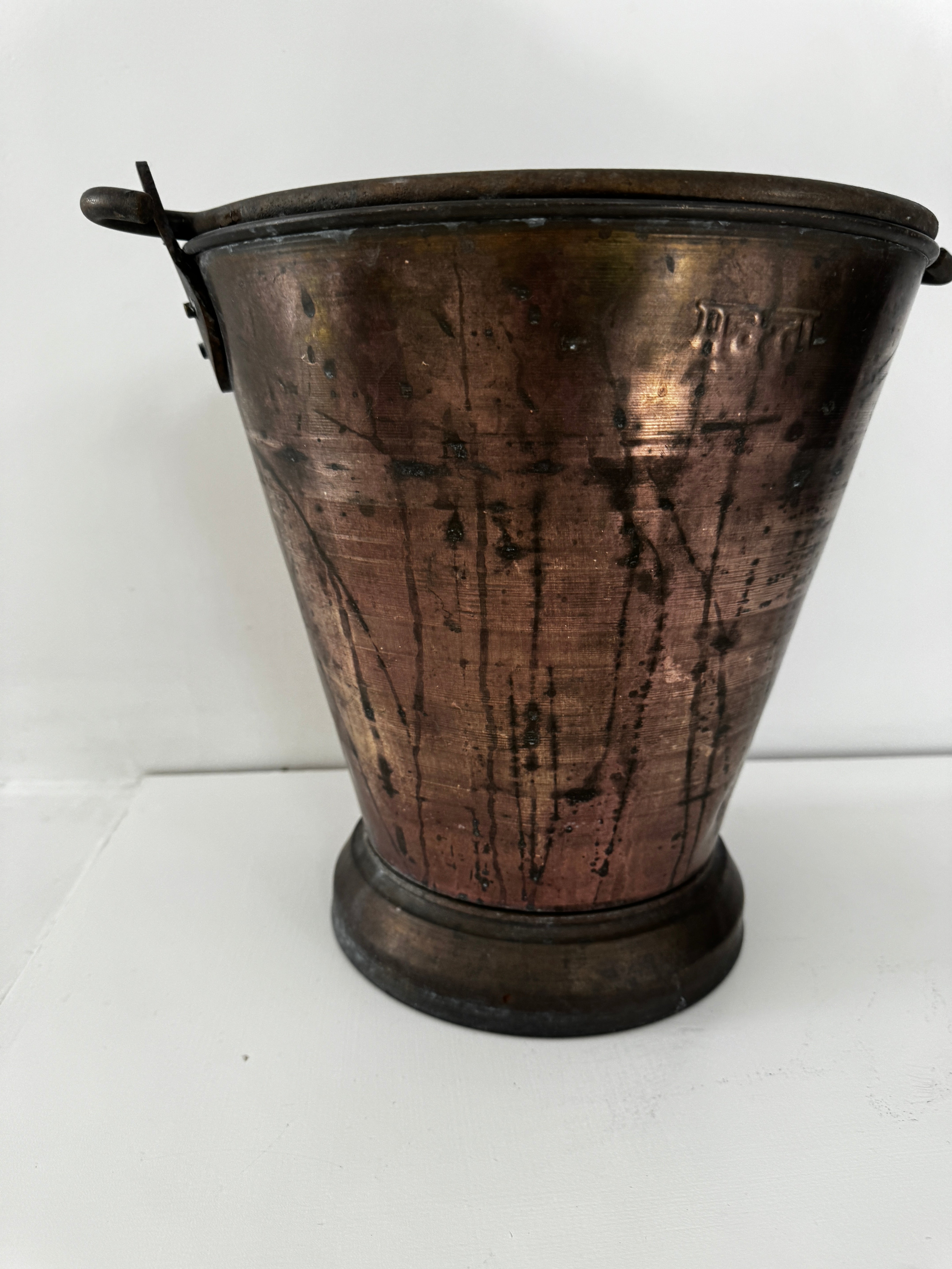 Future Nomads Homewares Brass Bucket With Handle