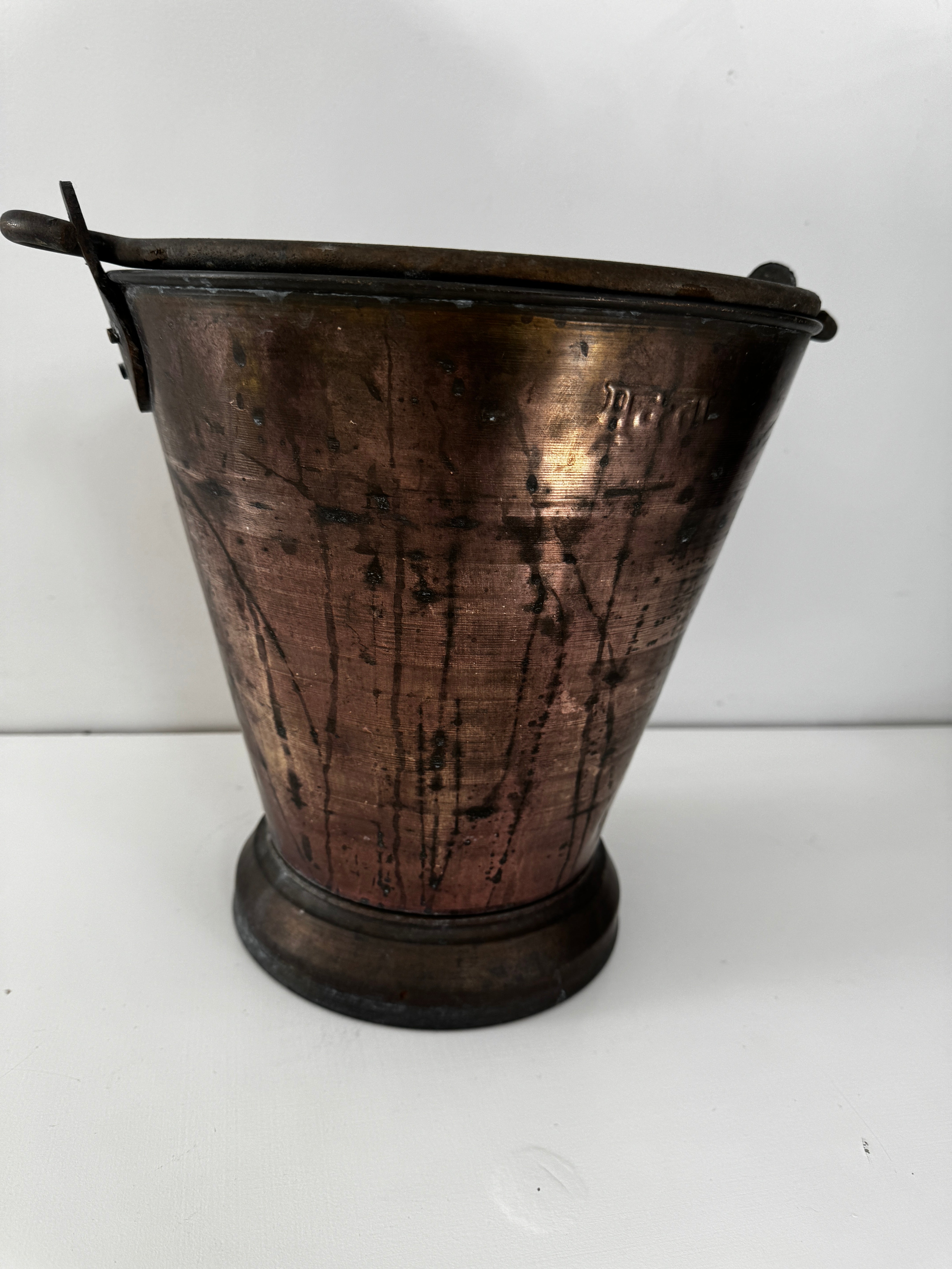 Future Nomads Homewares Brass Bucket With Handle