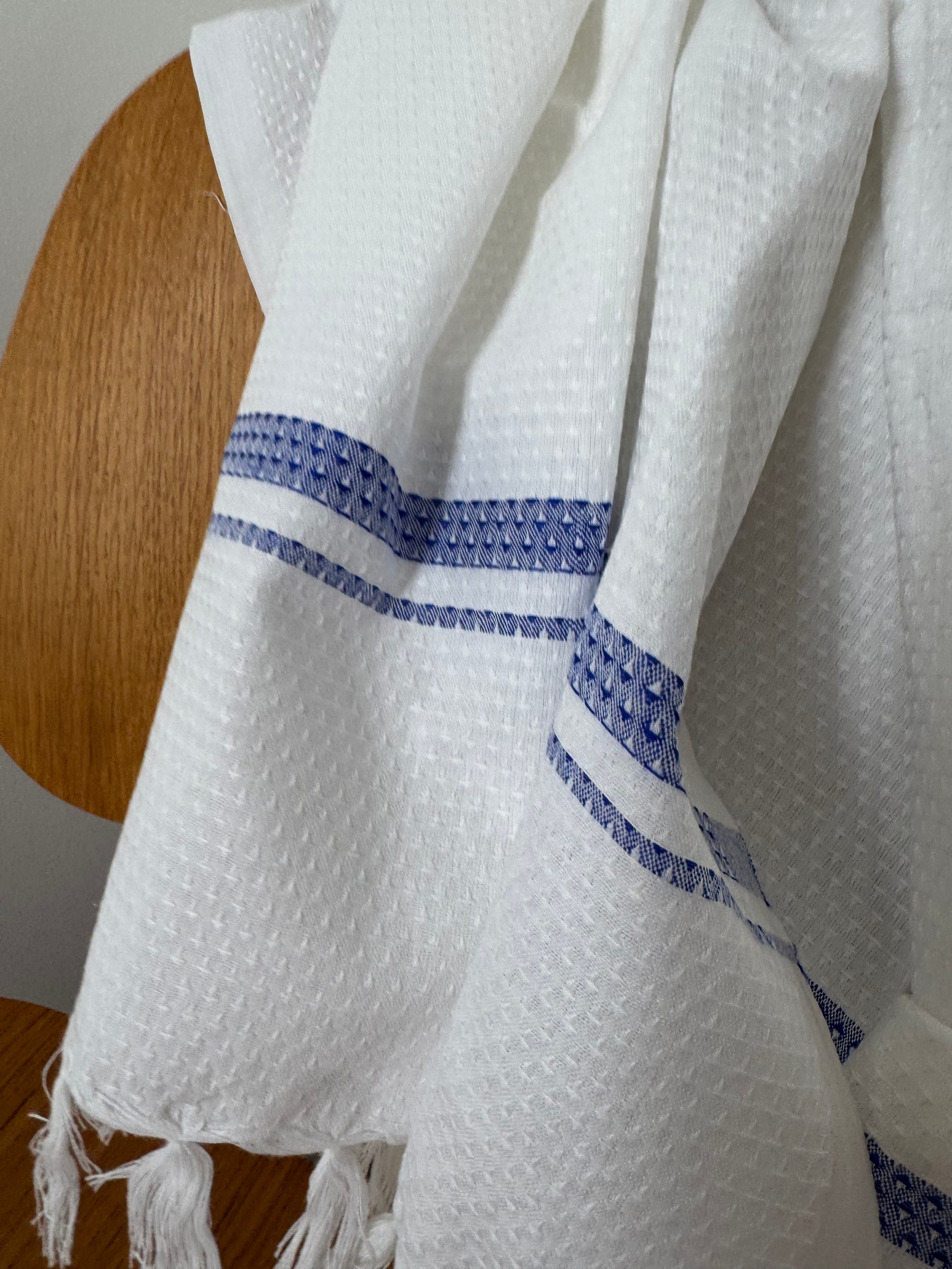 Cotton Towel Blue Diamond | Homewares
