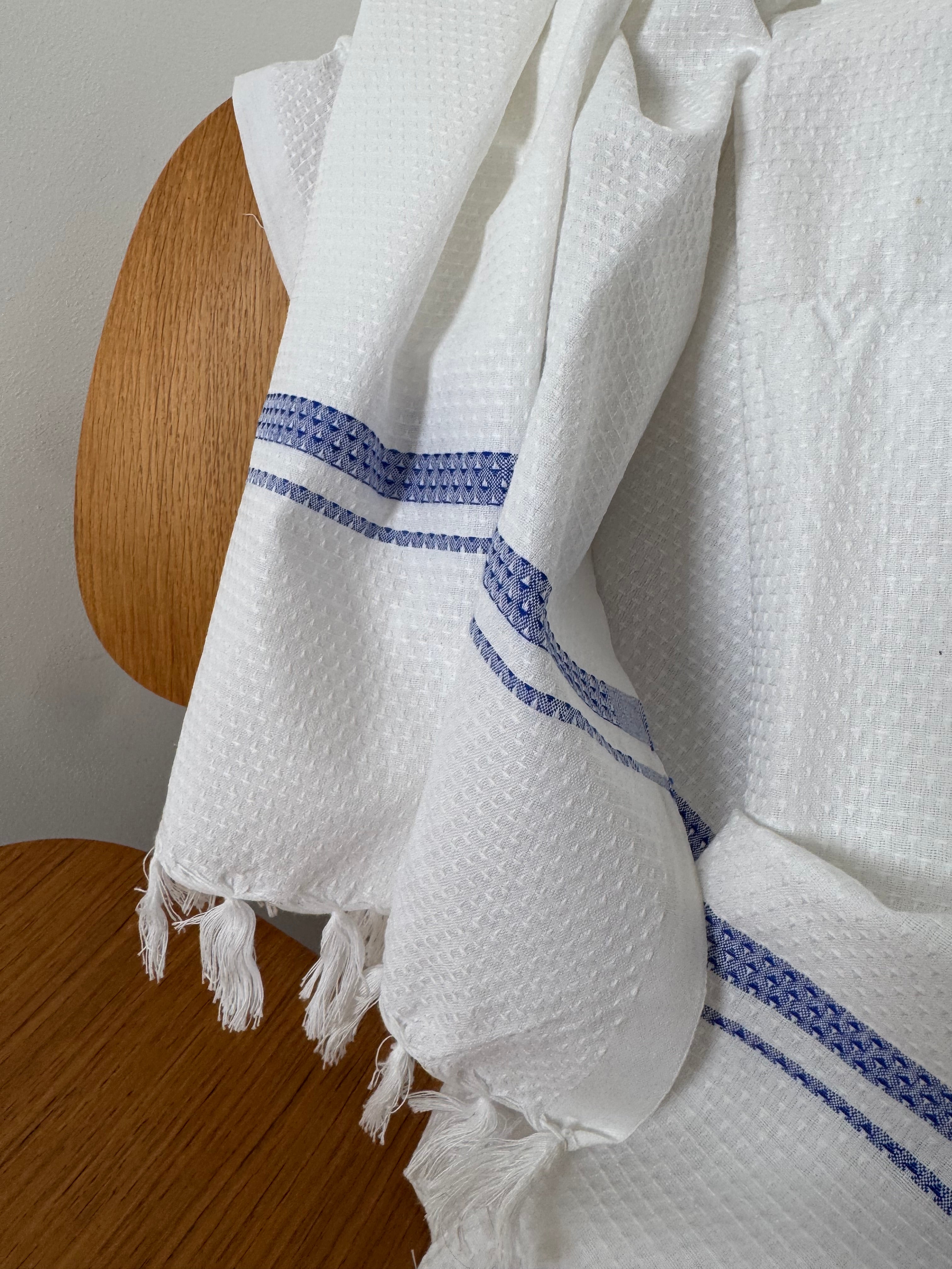Cotton Towel Blue Diamond | Homewares