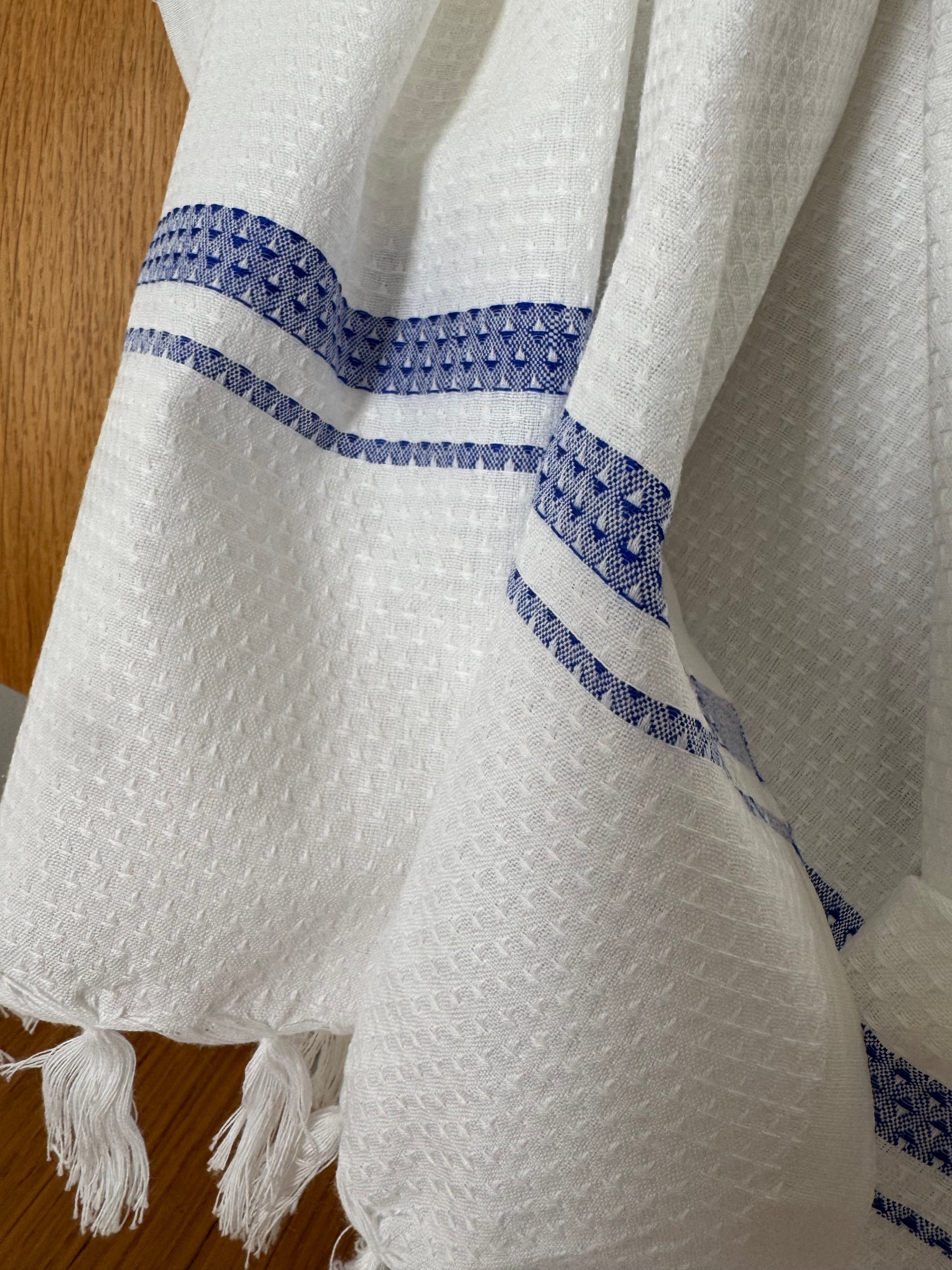 Cotton Towel Blue Diamond | Homewares