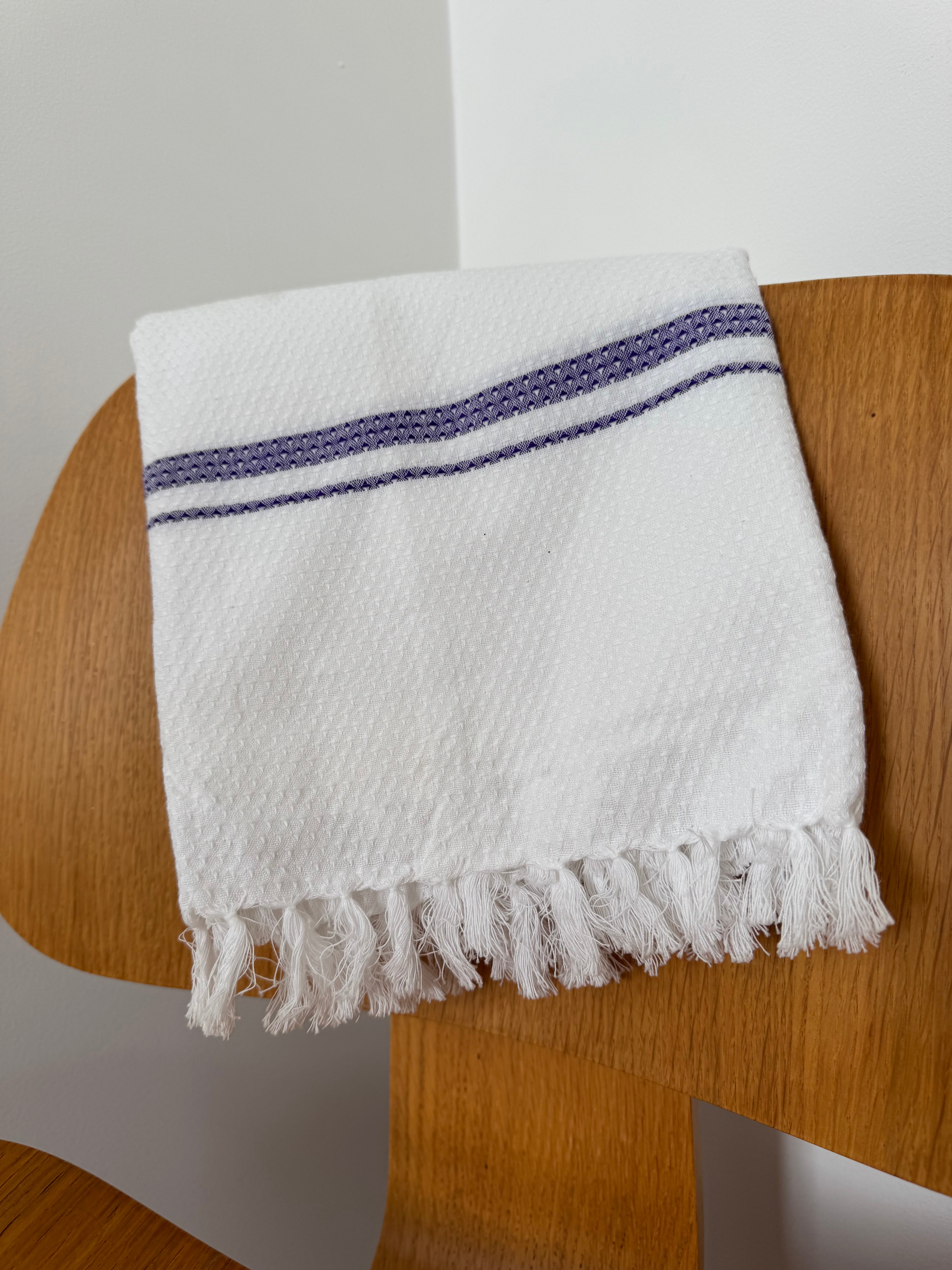 Cotton Towel Purple Diamond | Homewares
