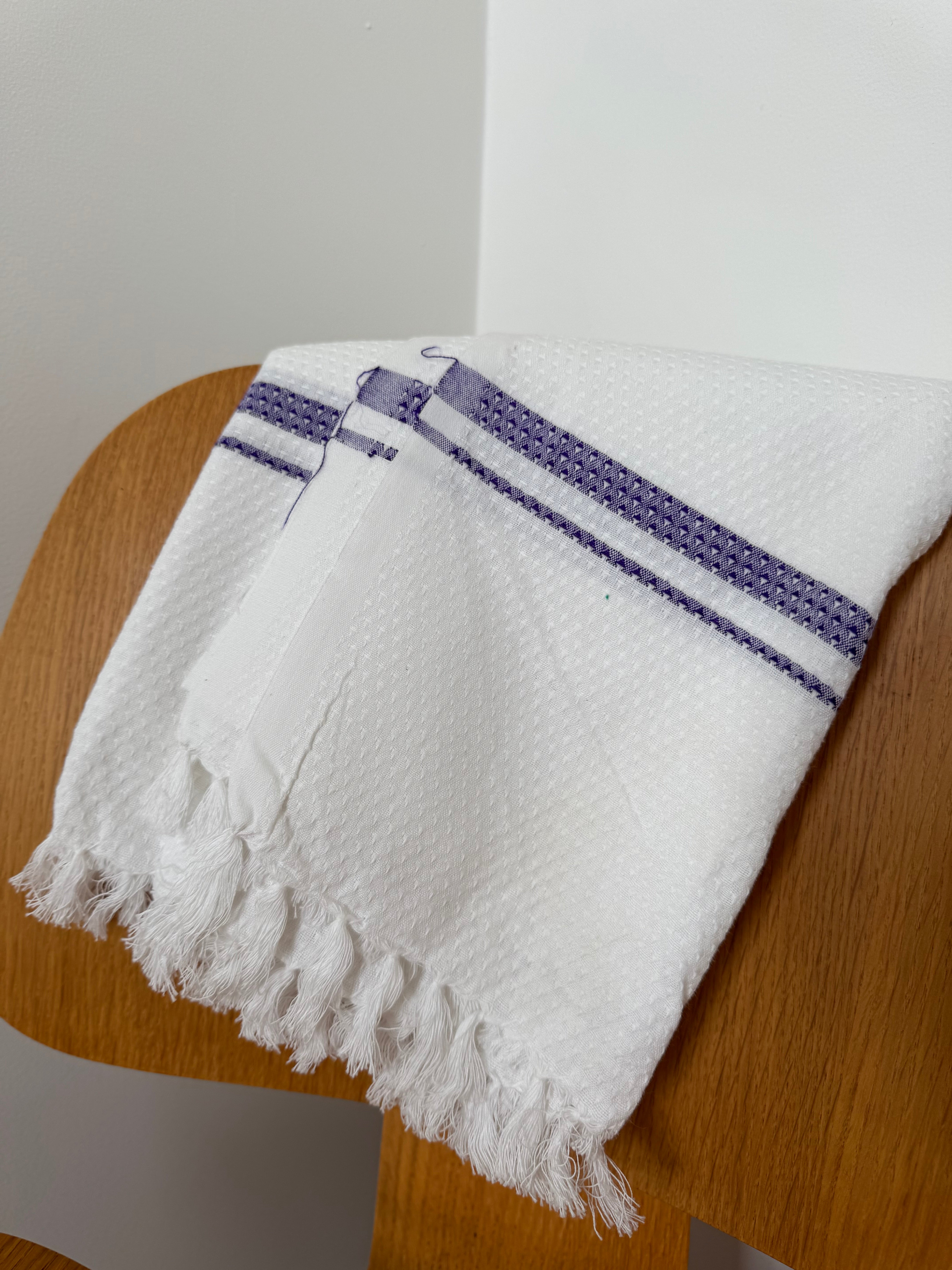 Cotton Towel Purple Diamond | Homewares