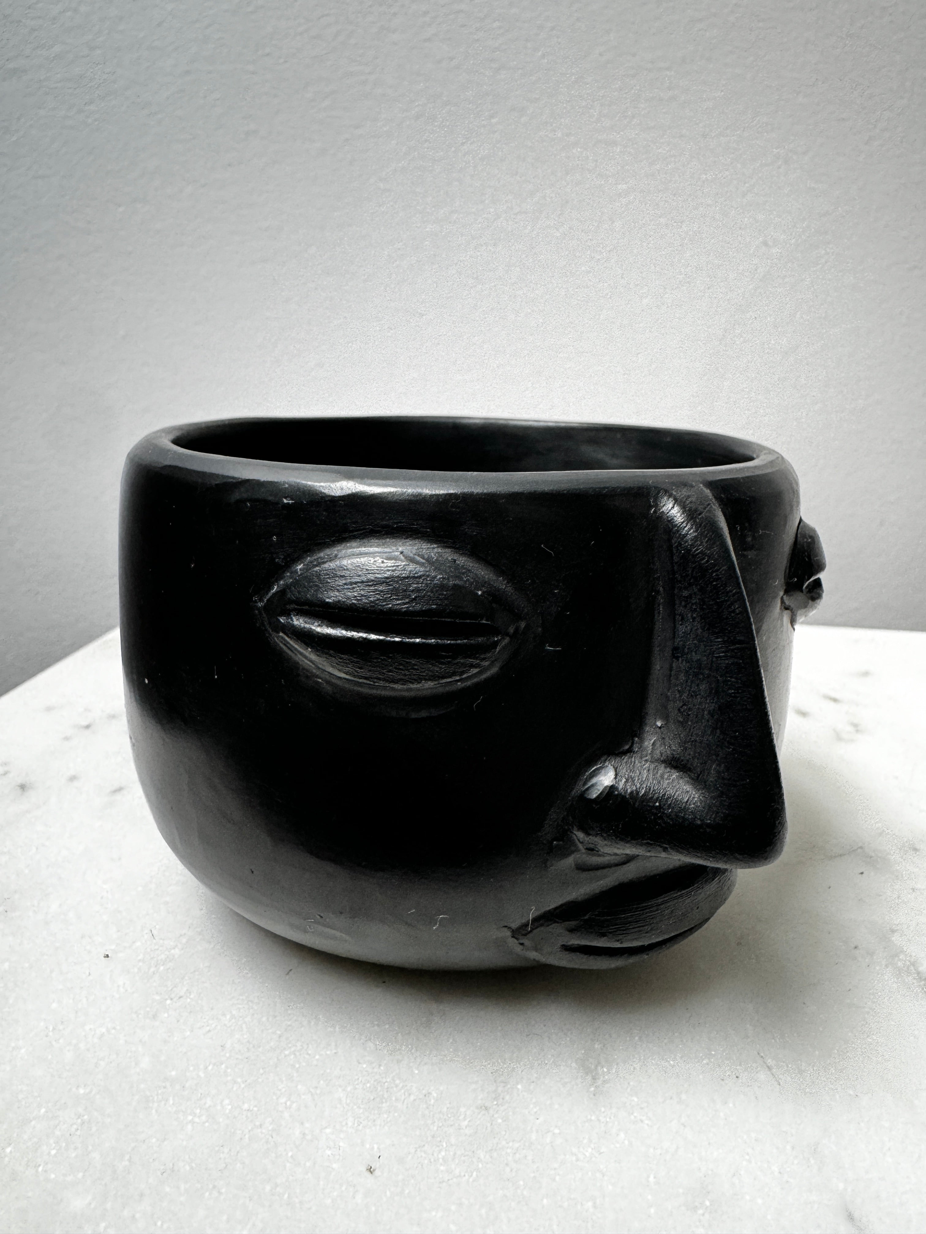 Dark Clay Cup With Handle Oaxaca | Homewares