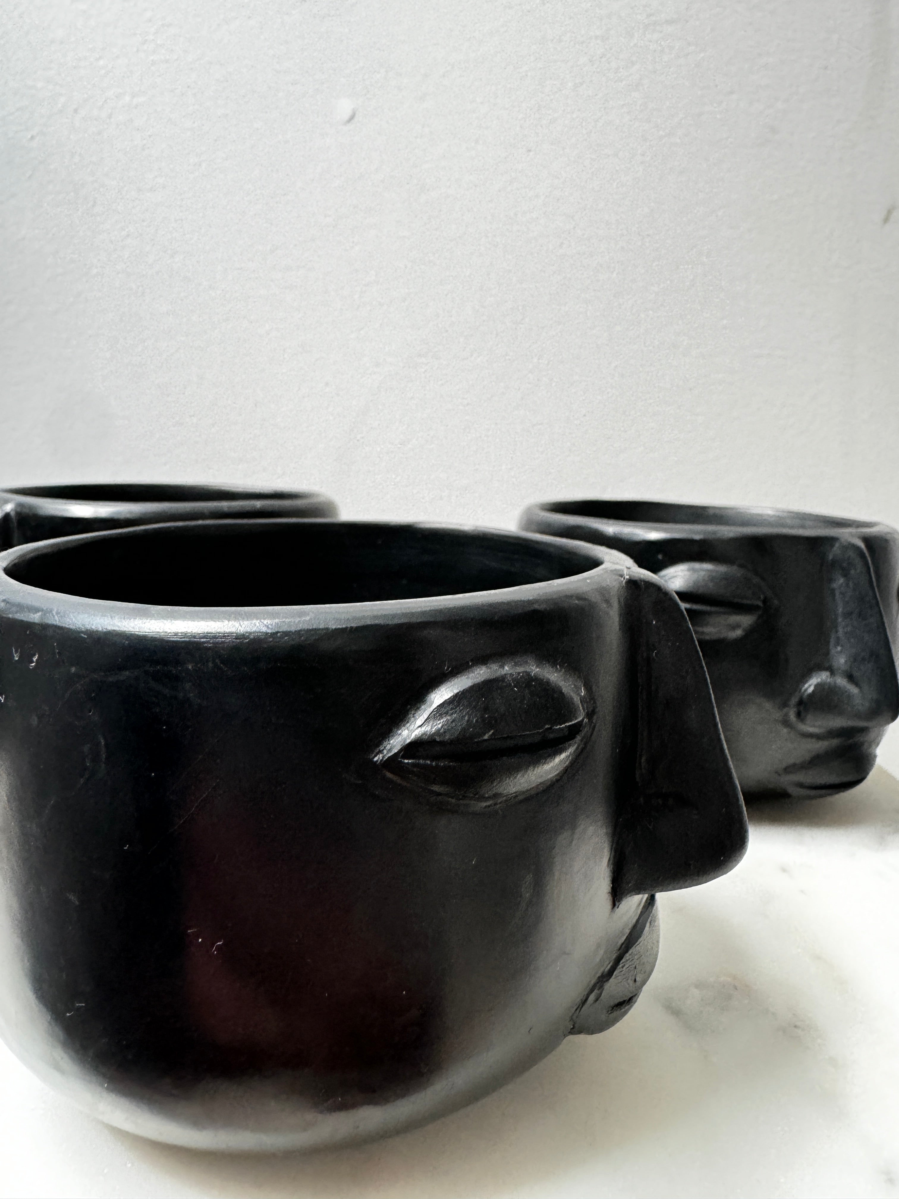 Dark Clay Cup With Handle Oaxaca | Homewares