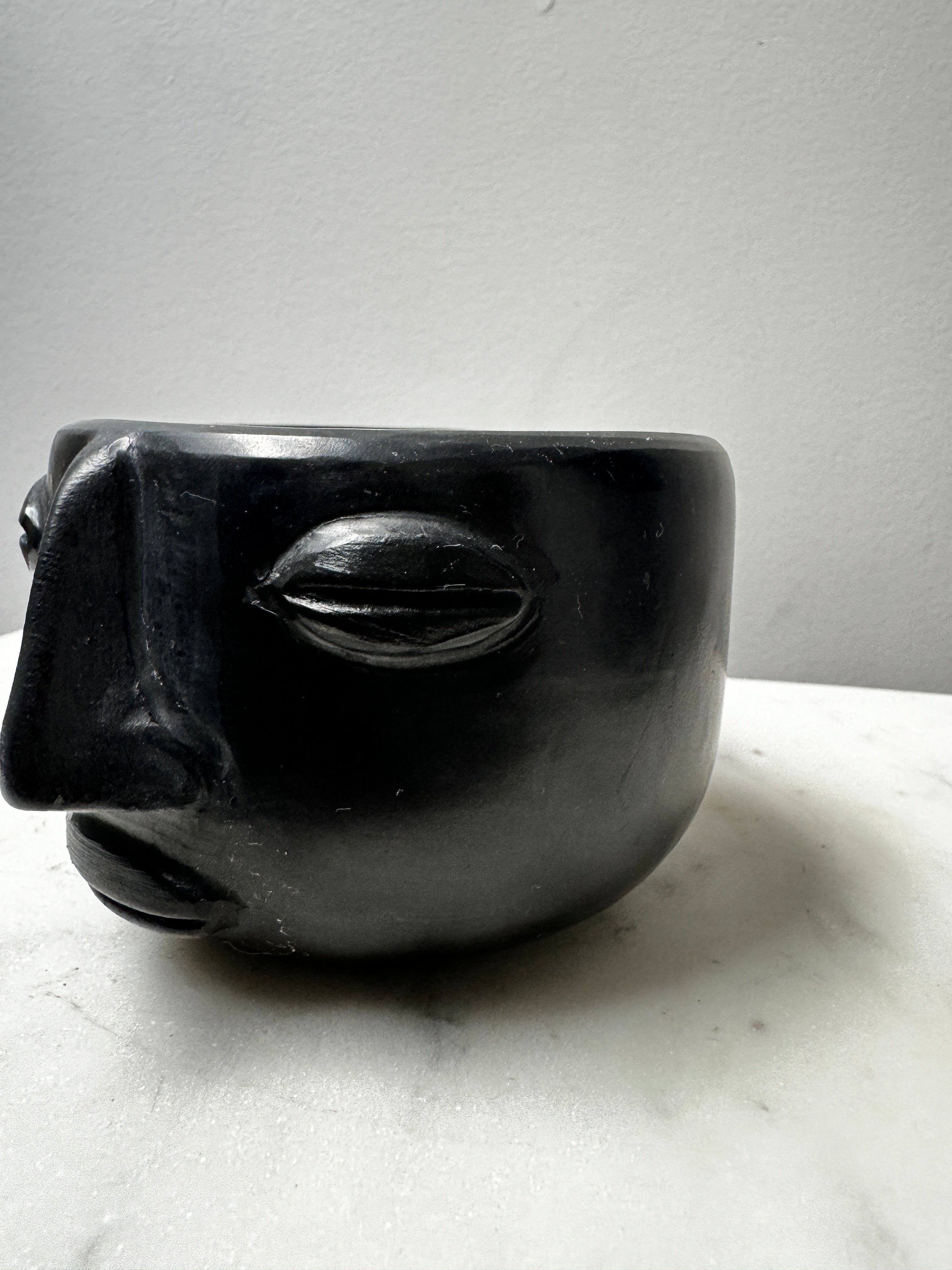 Dark Clay Cup With Handle Oaxaca | Homewares