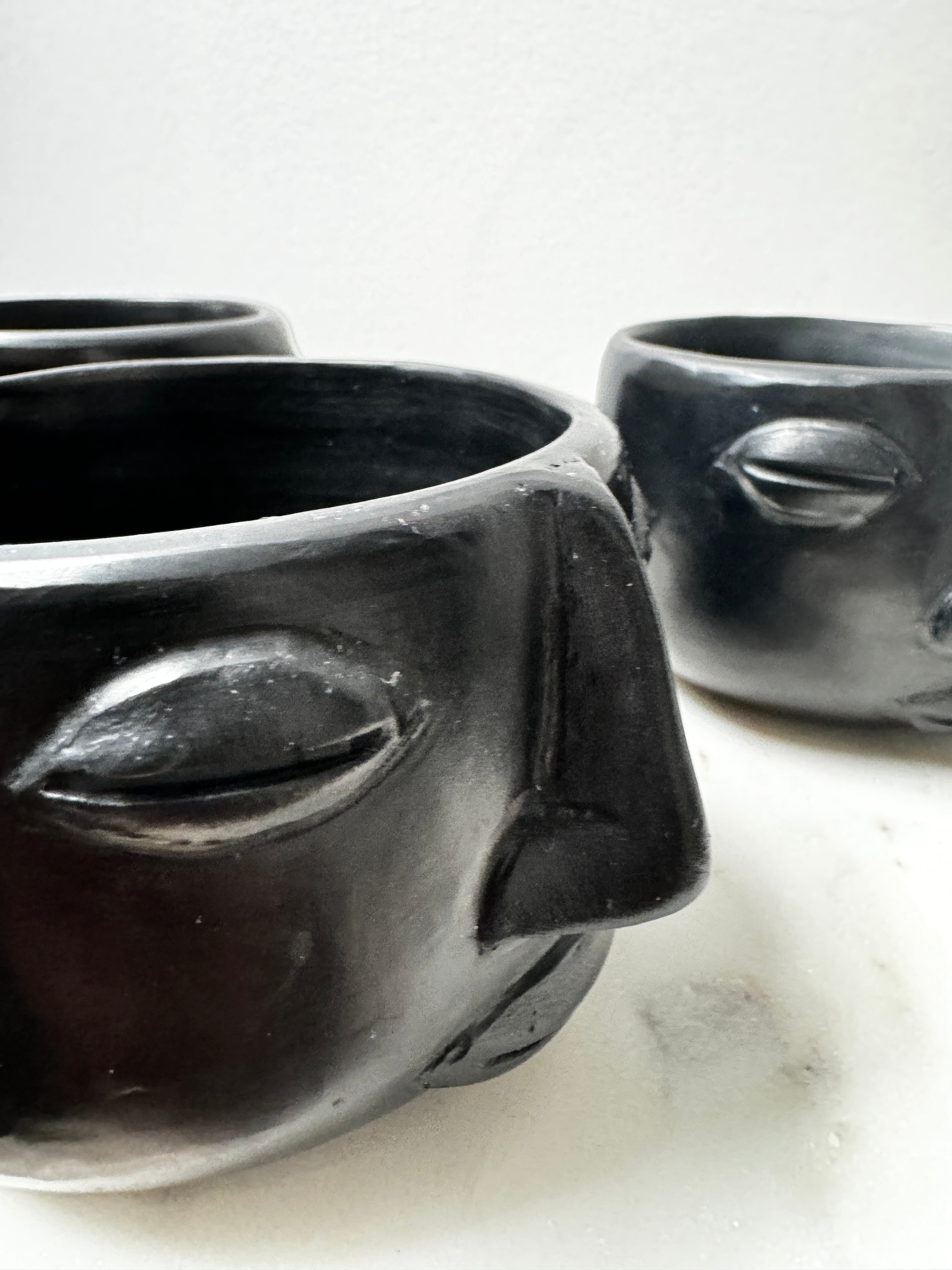 Future Nomads Homewares Dark Clay Cup With Handle Oaxaca