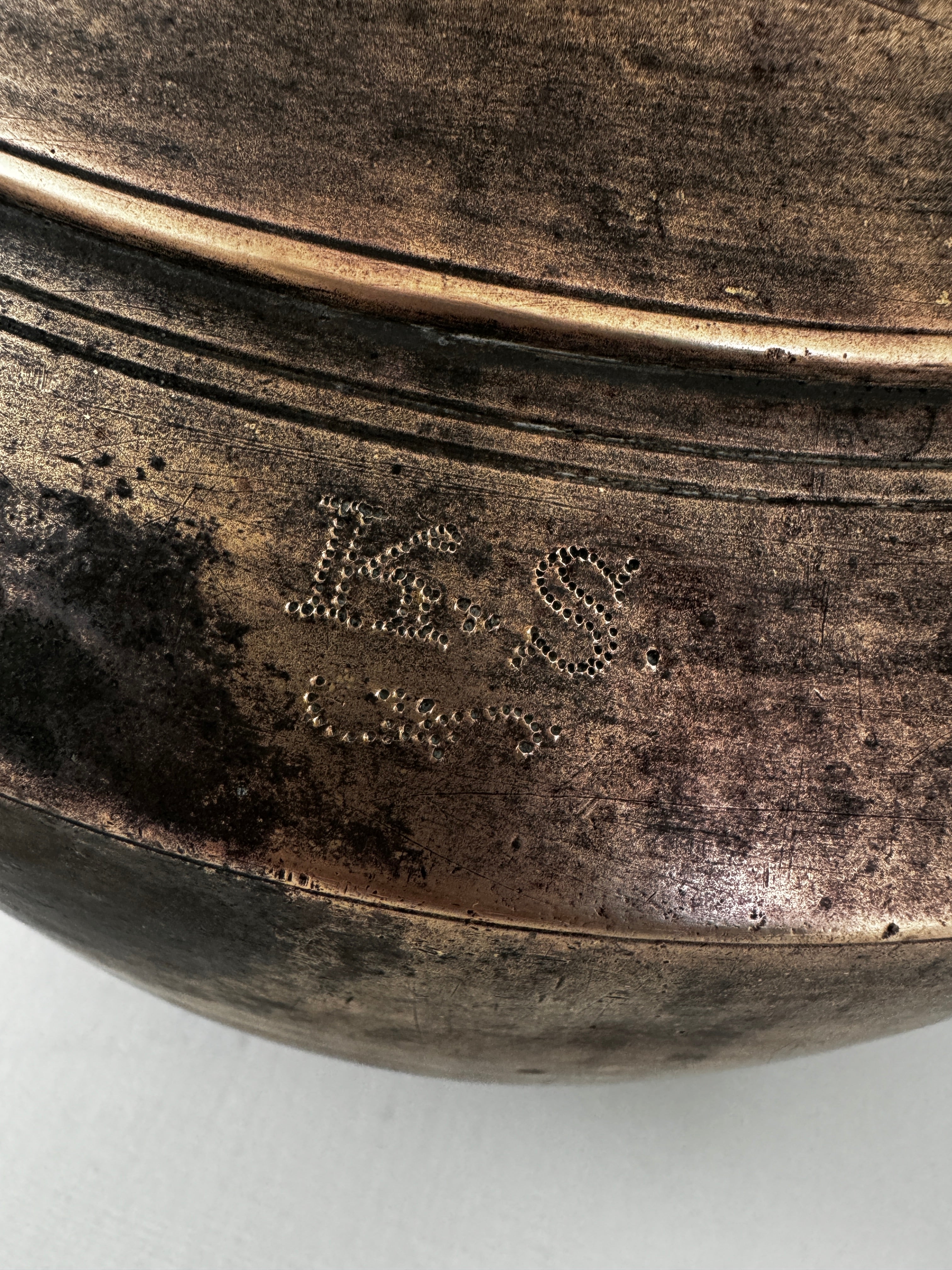 Vintage Brass Pot | Homewares