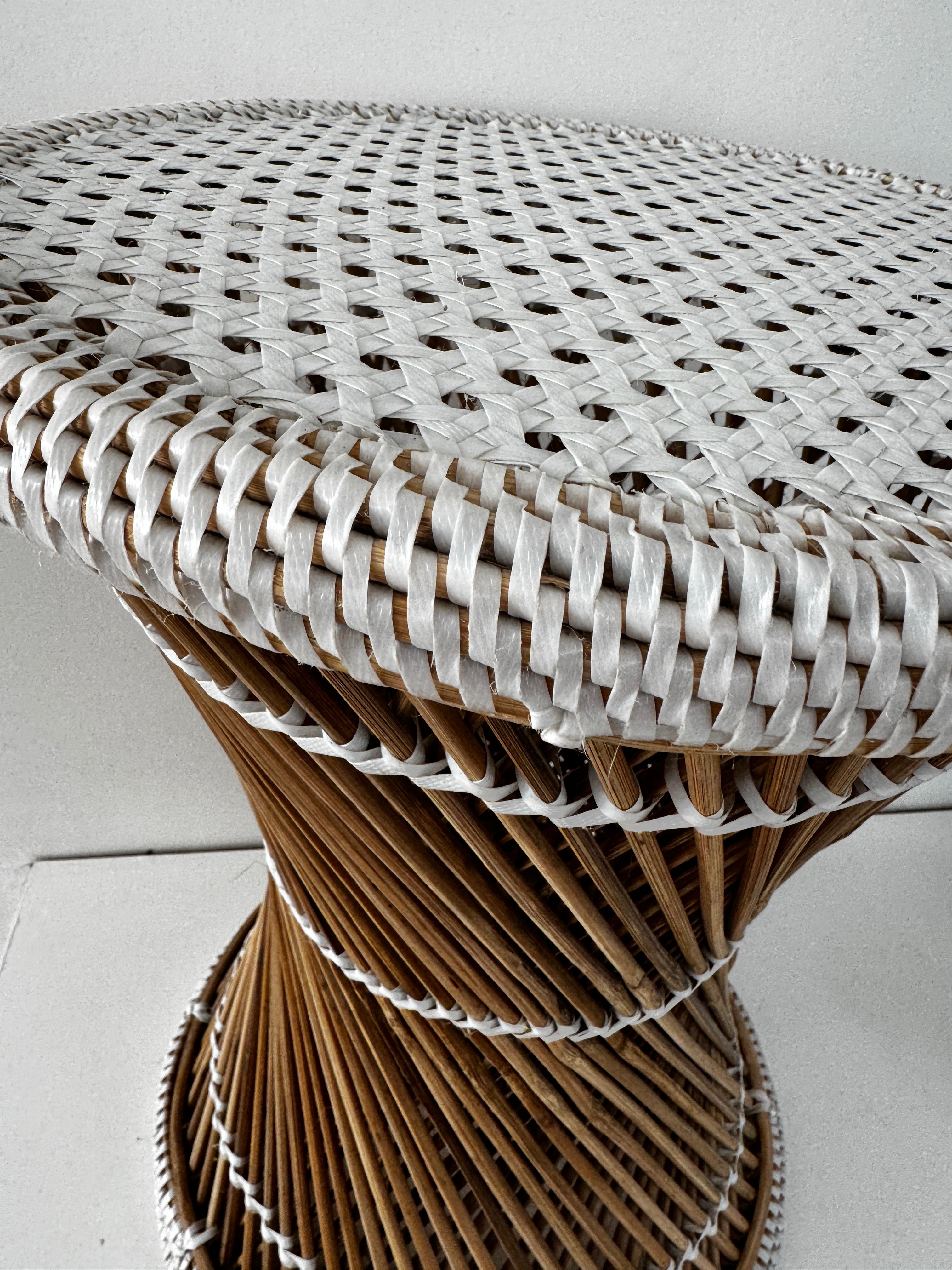 Cane Stool Large | Homewares