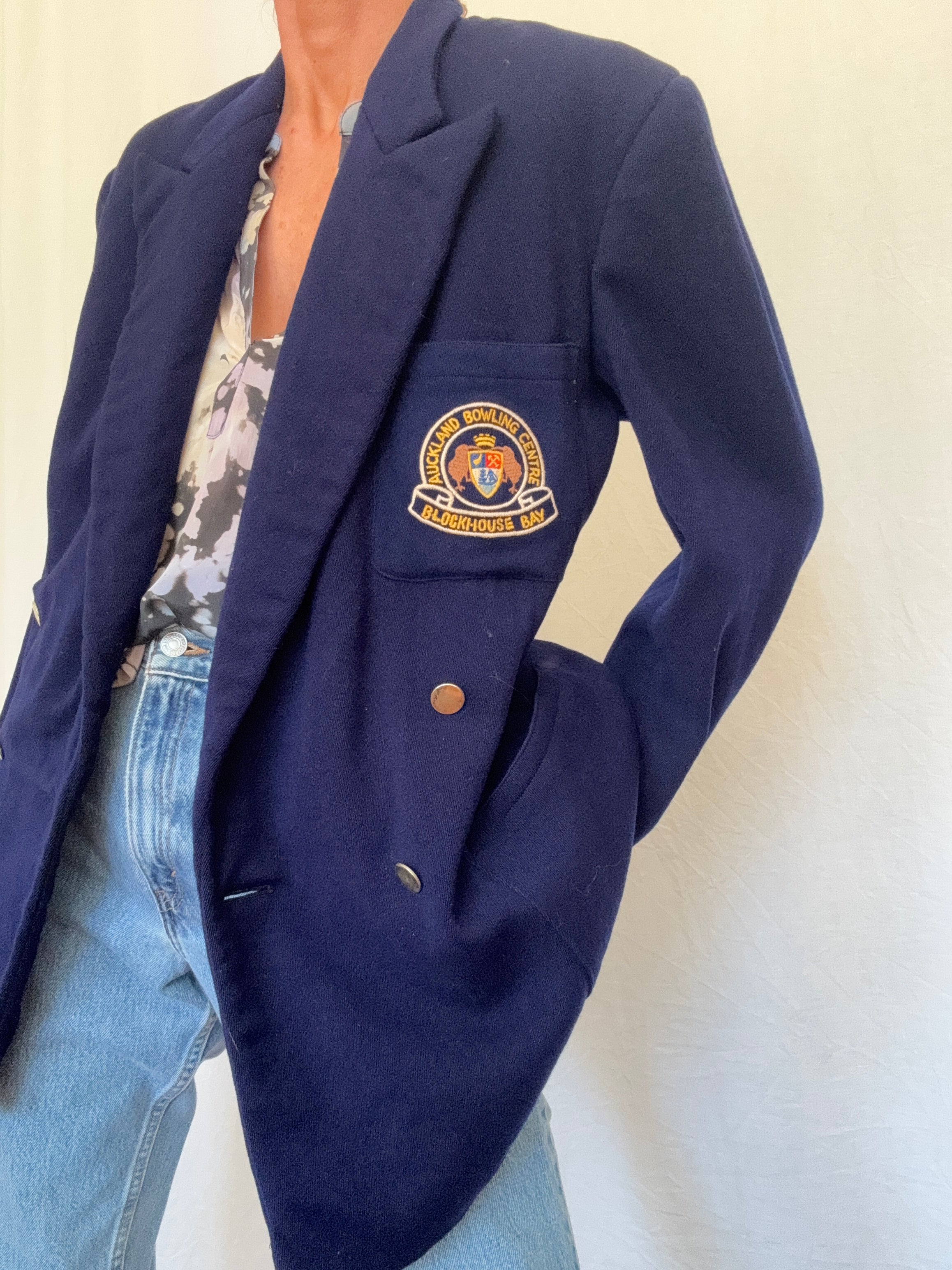 Future Nomads Jackets Large Bowling Club Blazer