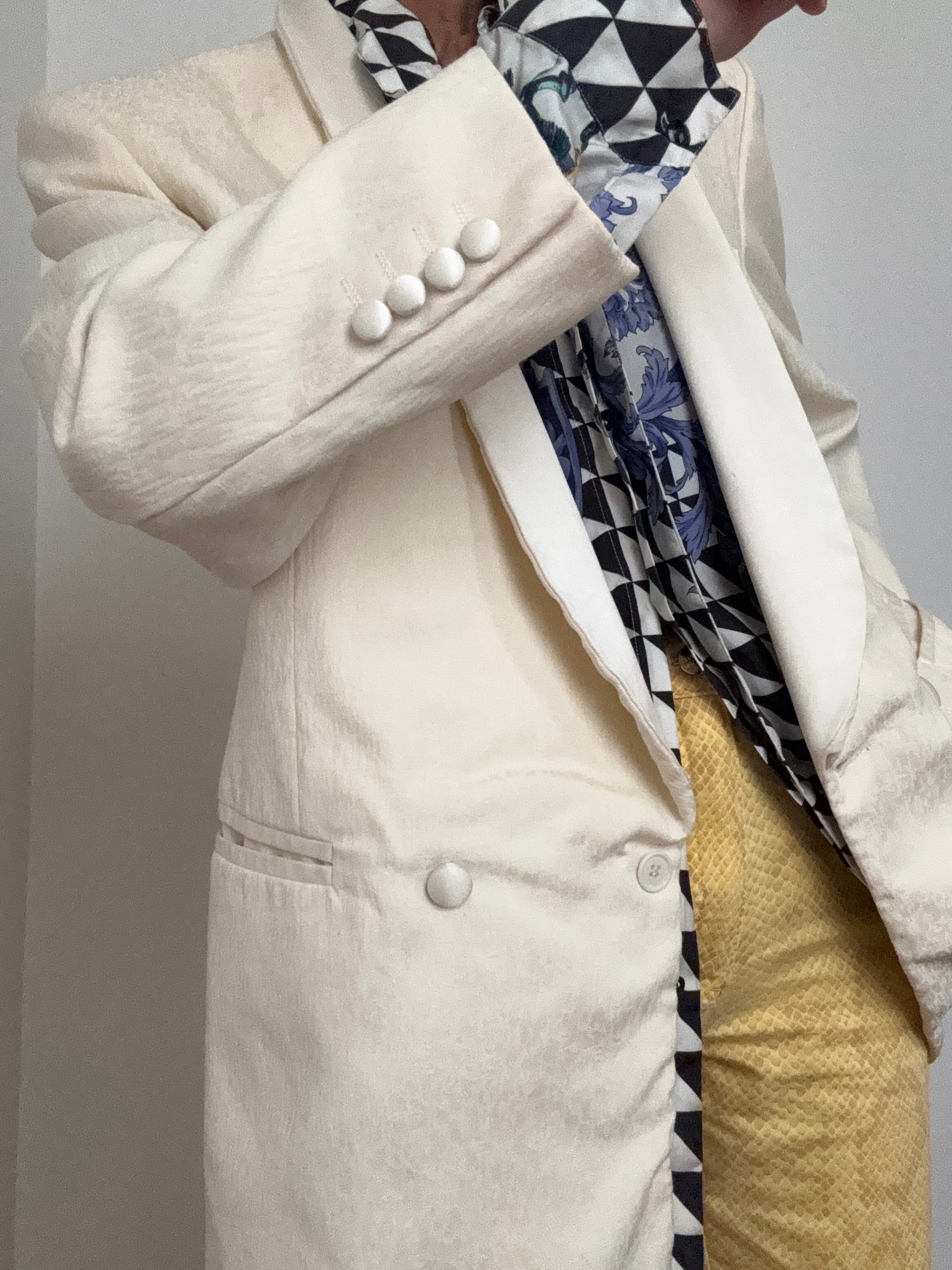 Cream Vintage Dinner Jacket | Jackets
