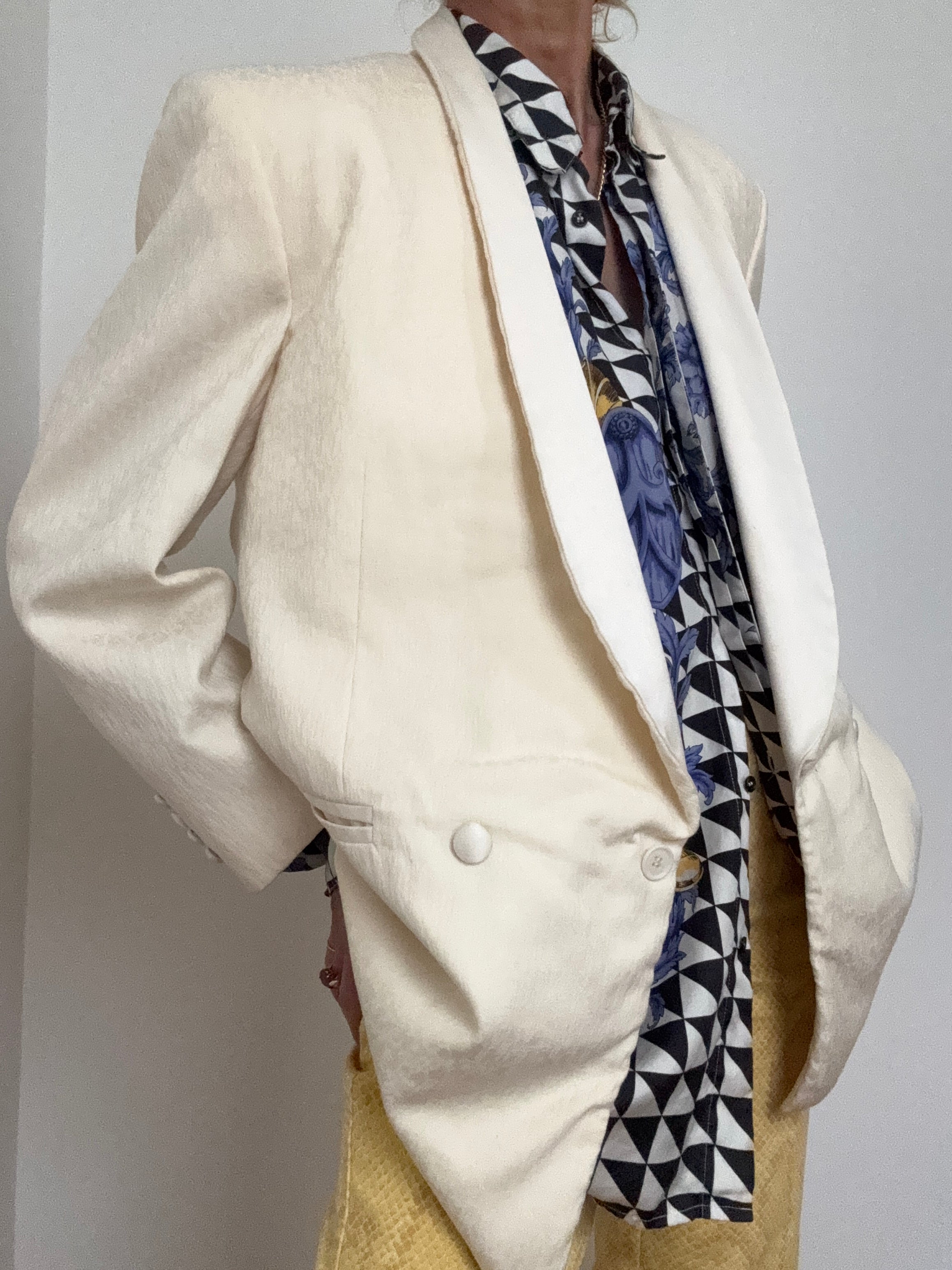 Cream Vintage Dinner Jacket | Jackets