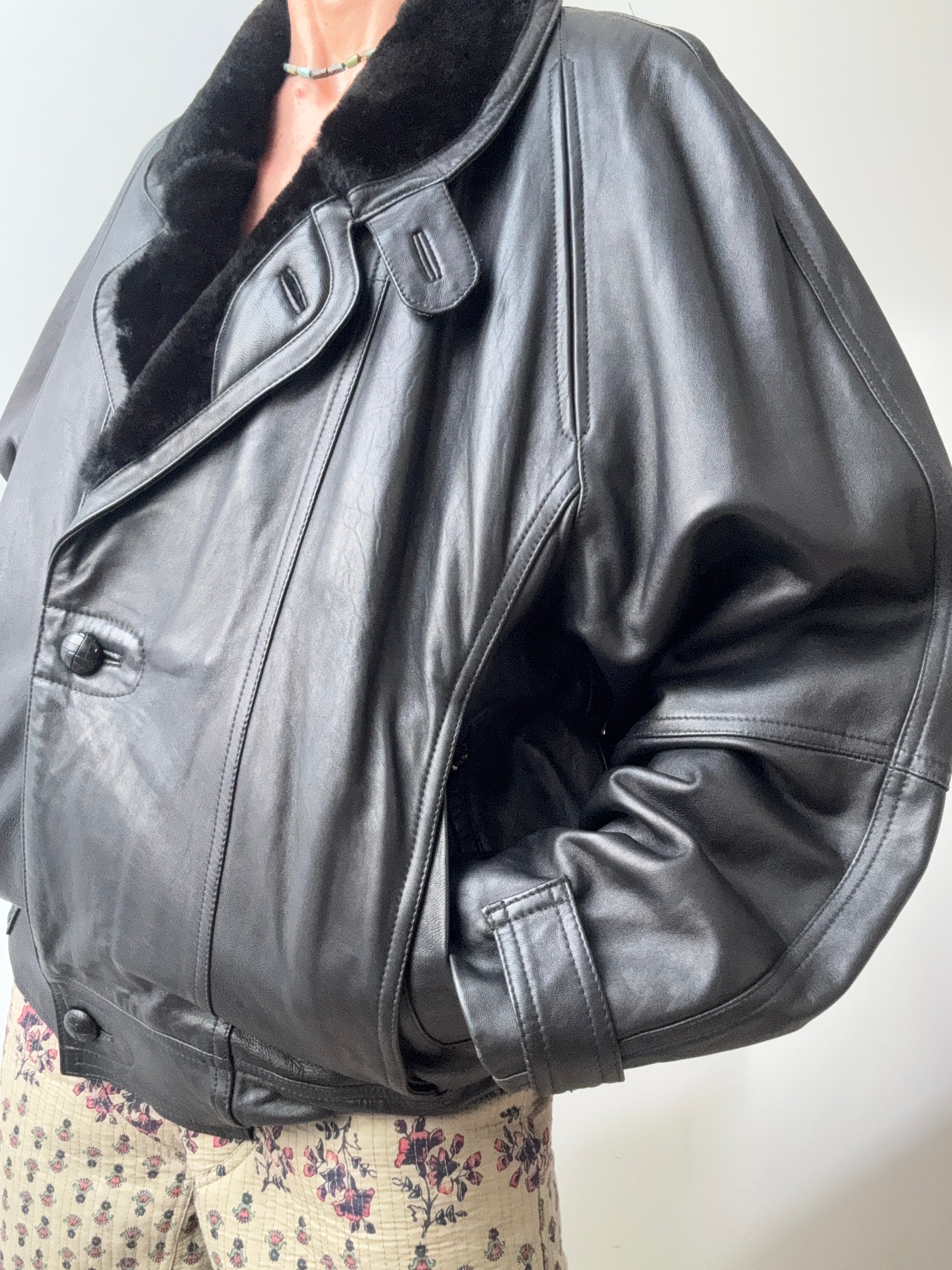 Laranzo Bond Leather Jacket | Jackets
