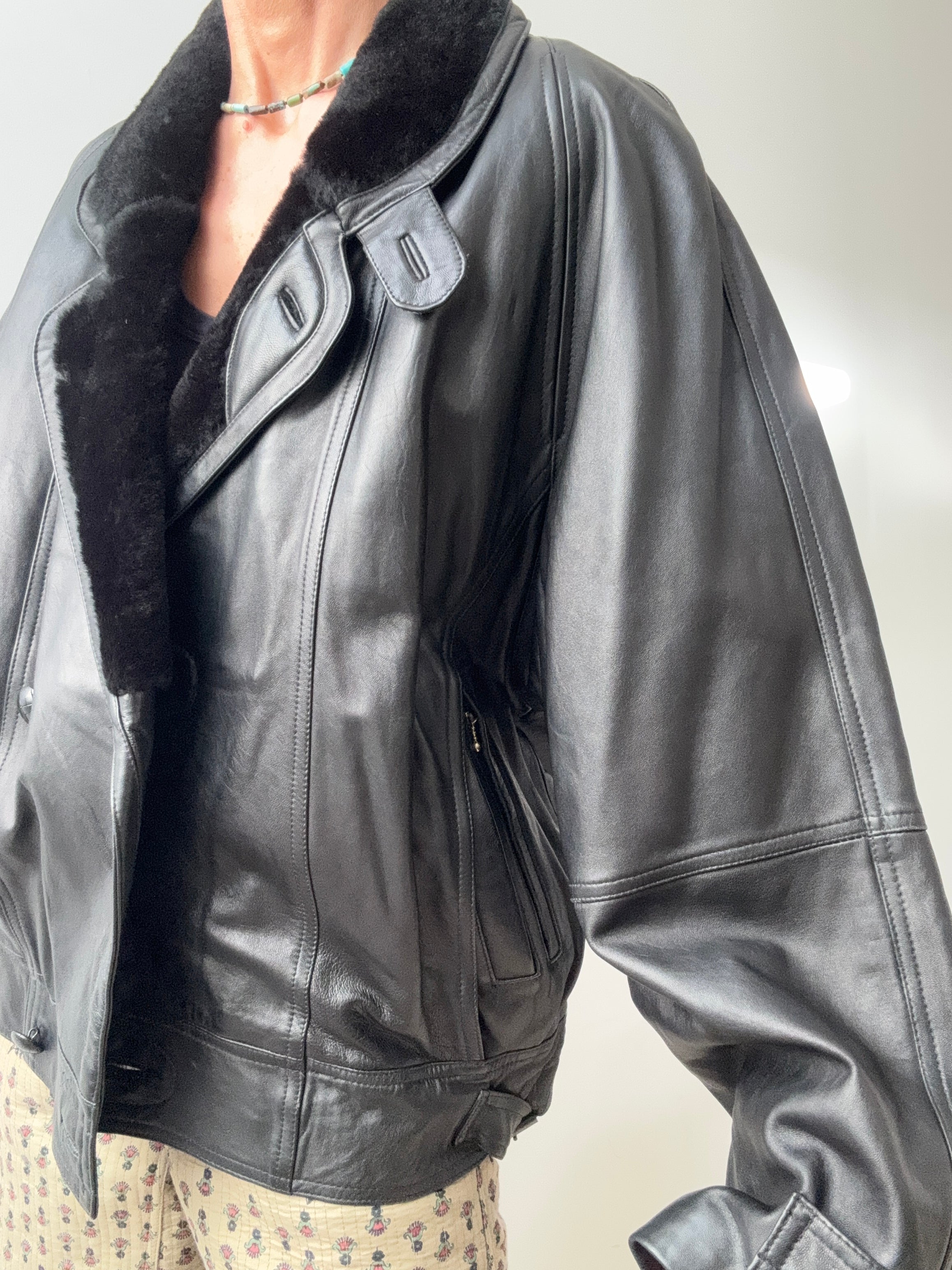 Laranzo Bond Leather Jacket | Jackets