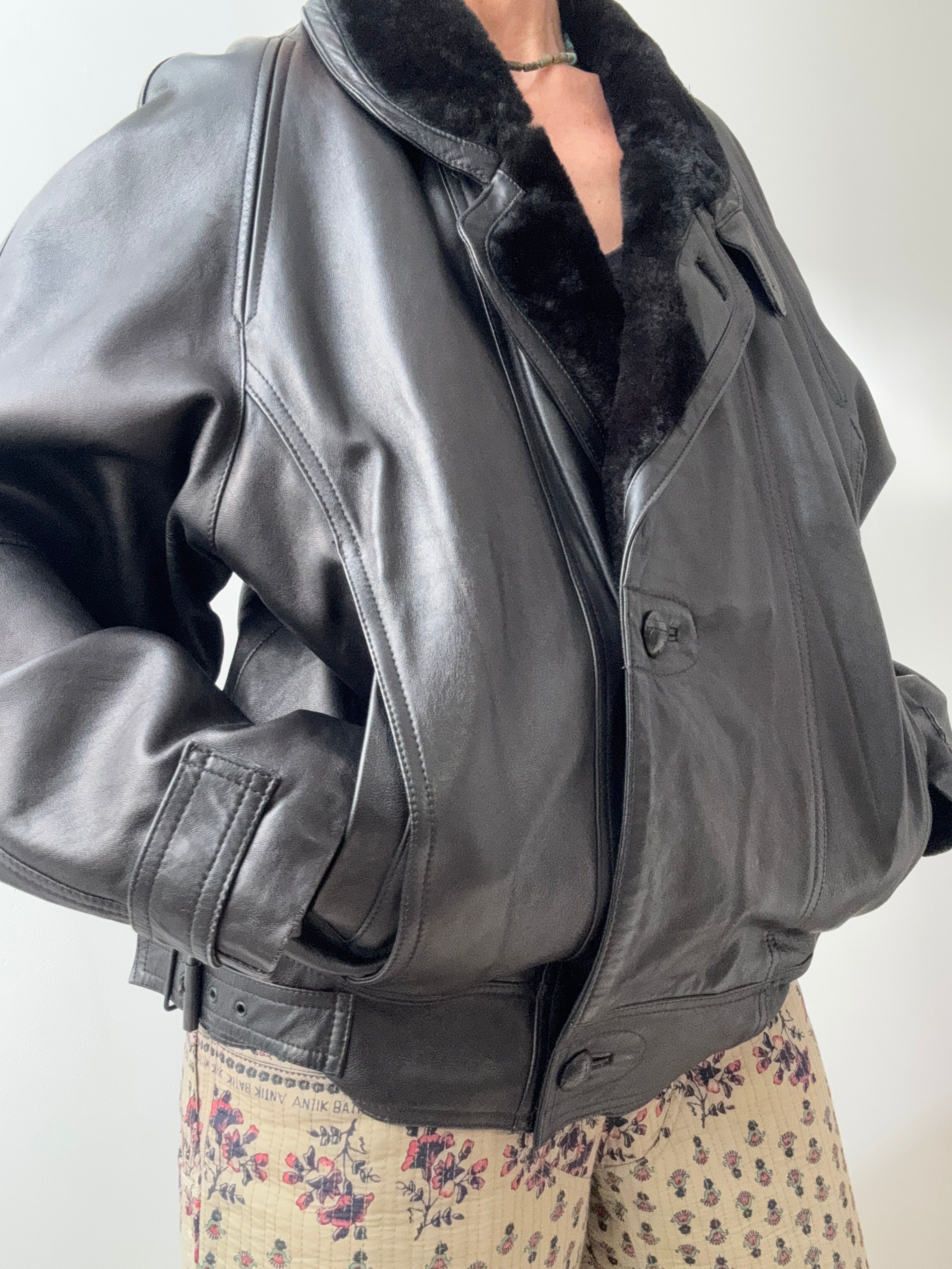 Laranzo Bond Leather Jacket | Jackets