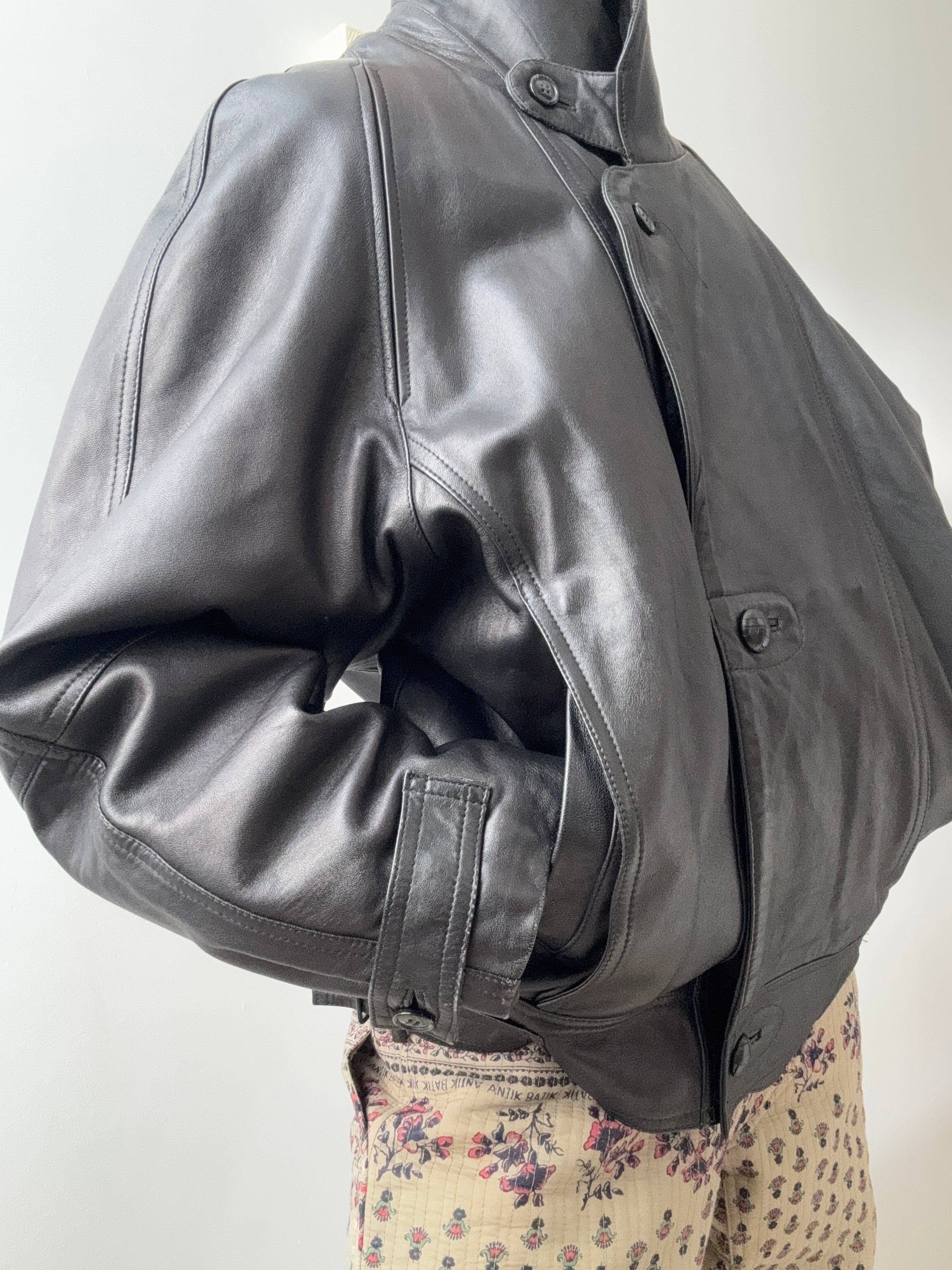 Laranzo Bond Leather Jacket | Jackets