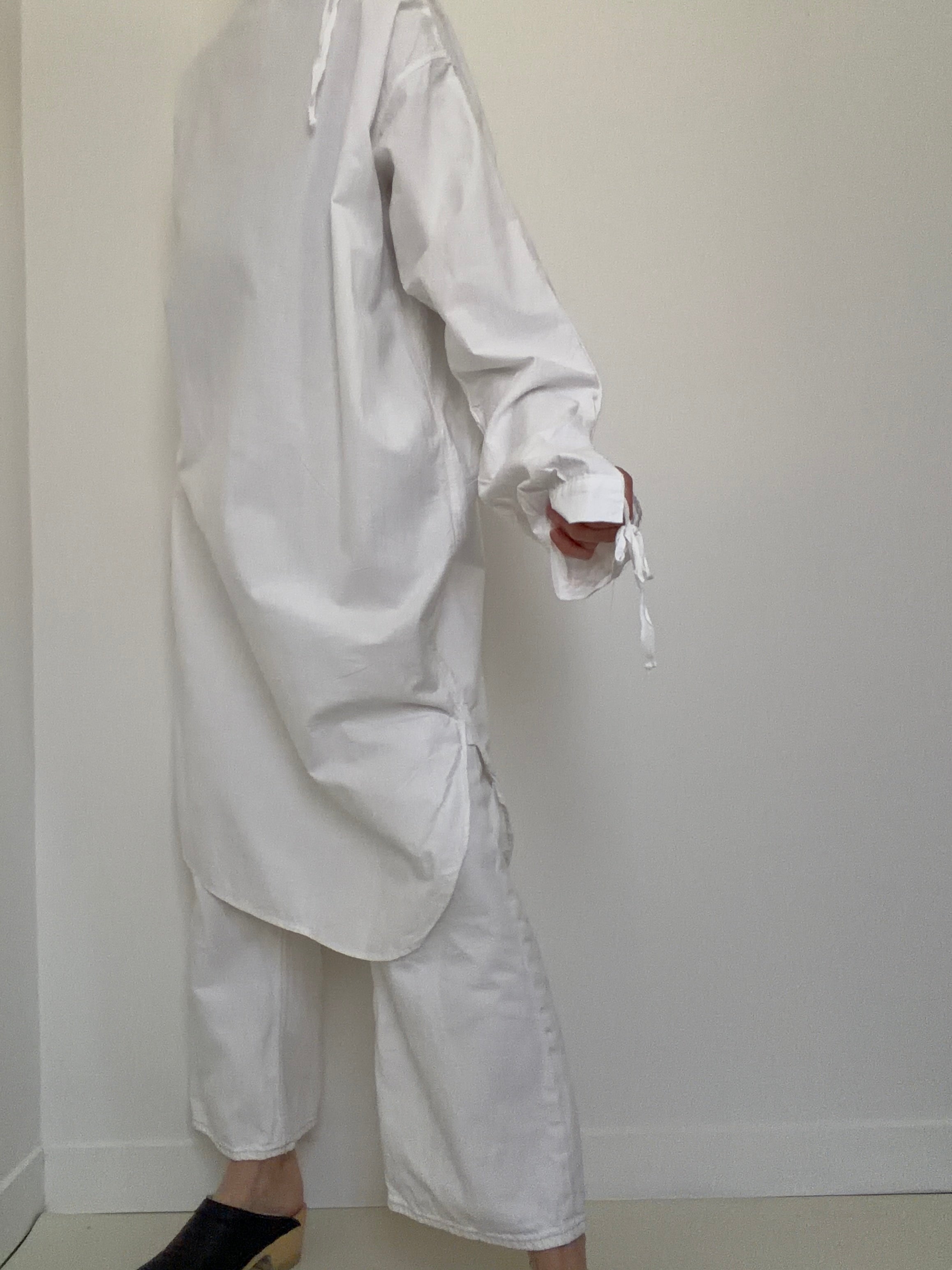 White Vintage Medical Gown | Jackets