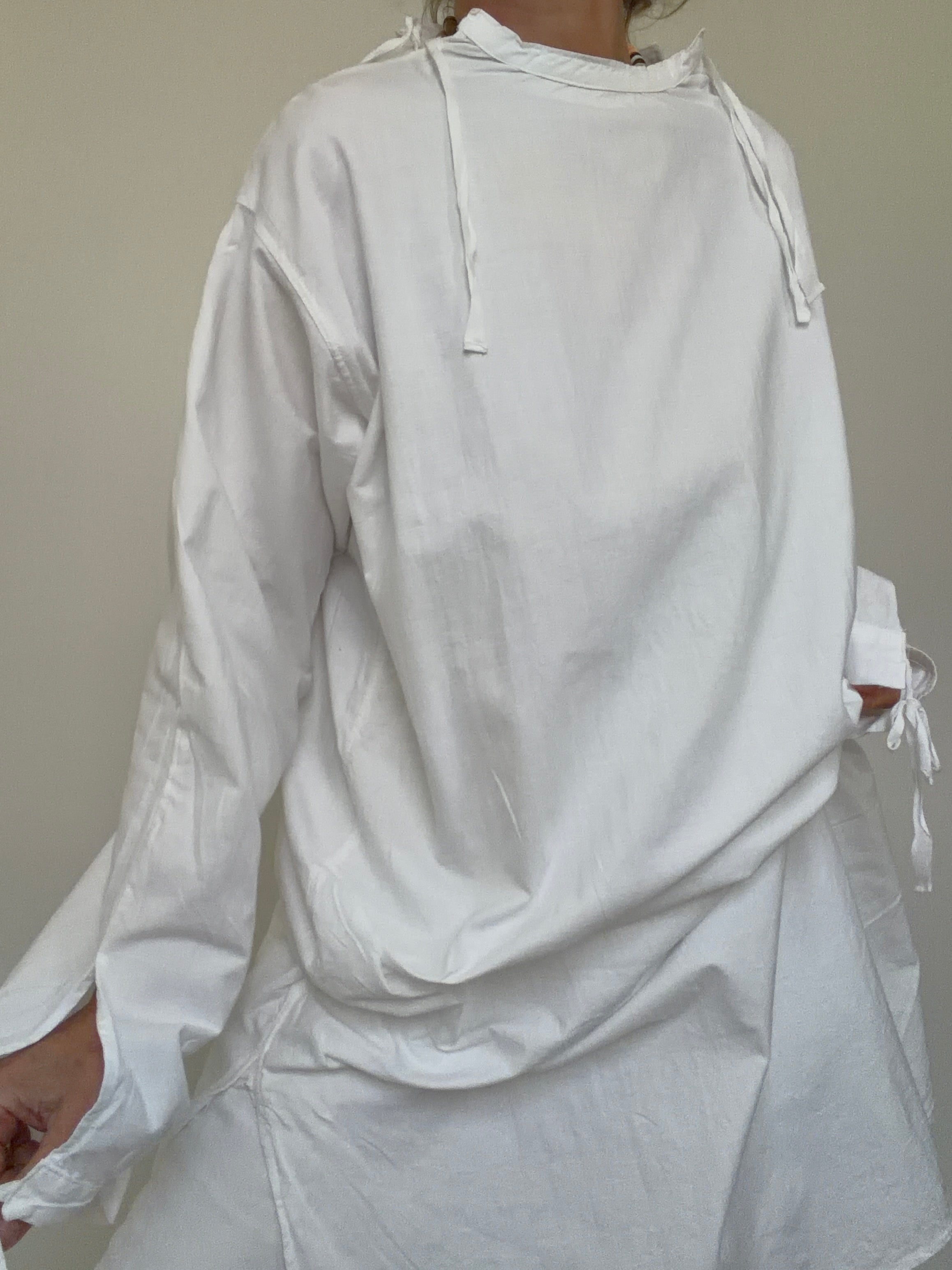 White Vintage Medical Gown | Jackets